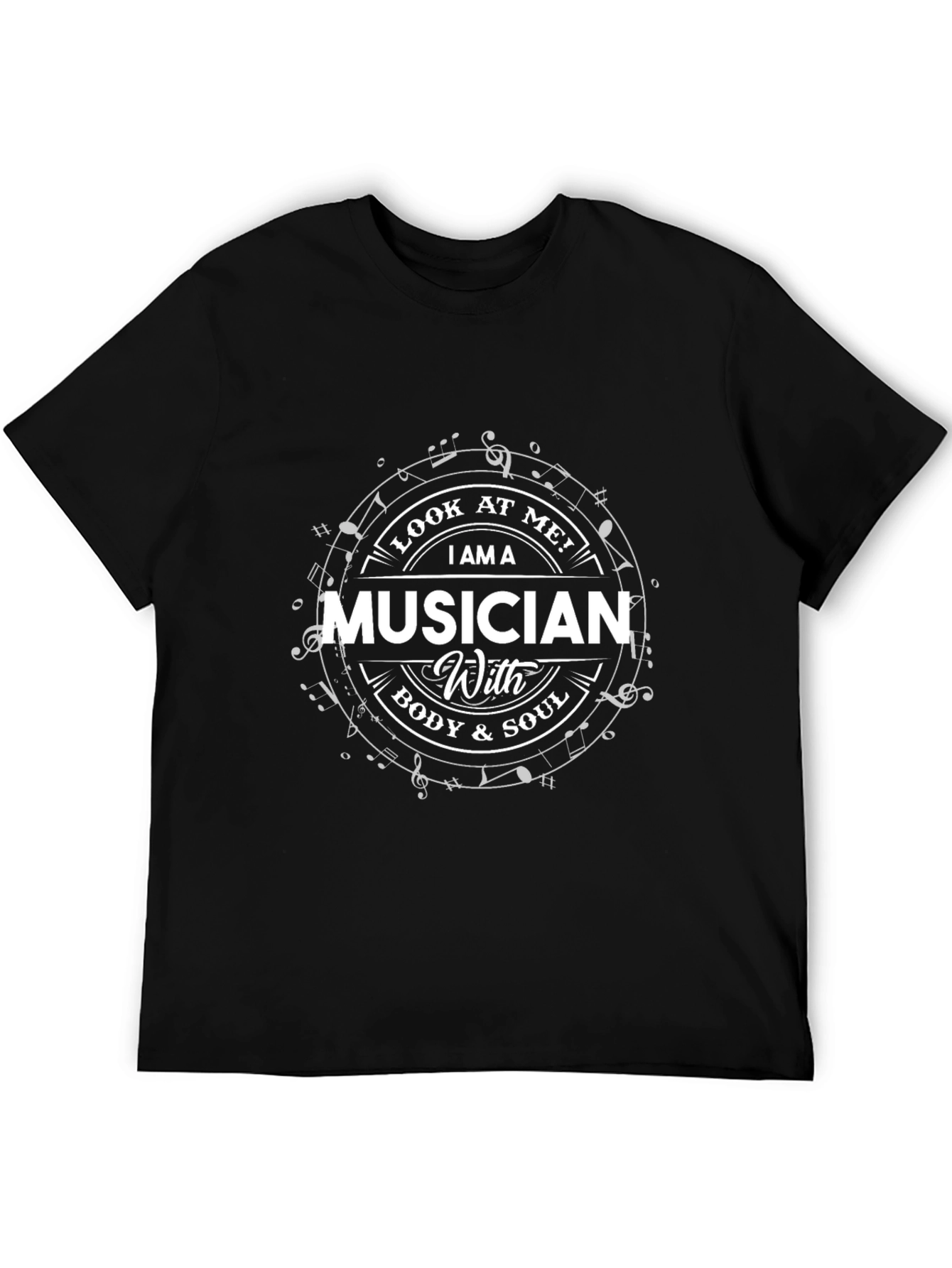 Musician T-Shirt - Body & Soul - Music Lover Gift