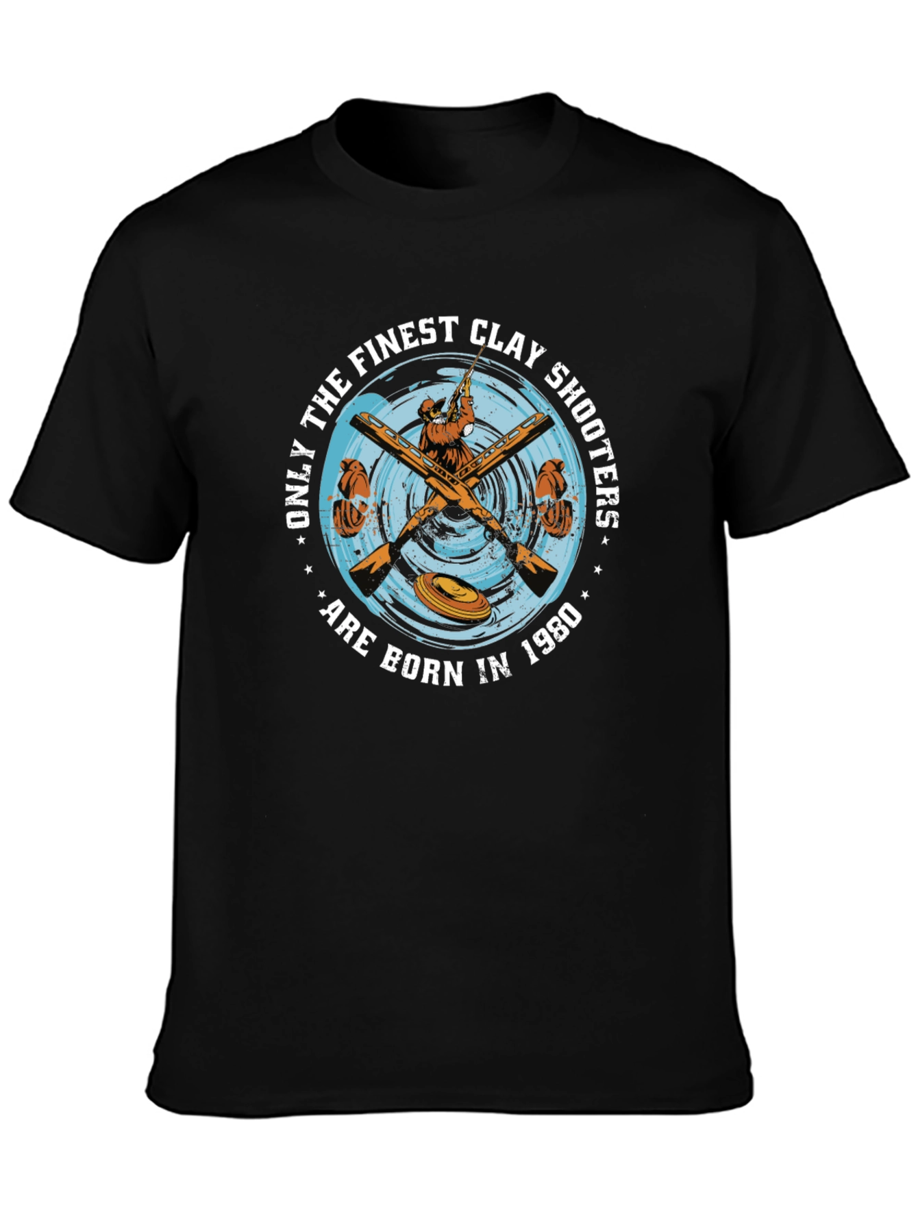Finest Clay Shooters Born in 1980 T-Shirt