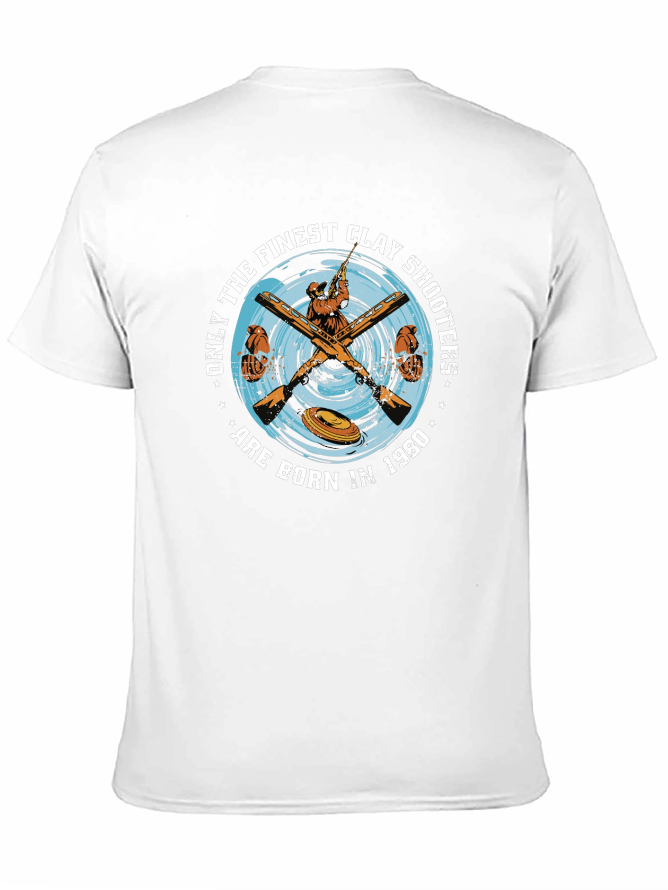 Finest Clay Shooters Born in 1980 T-Shirt