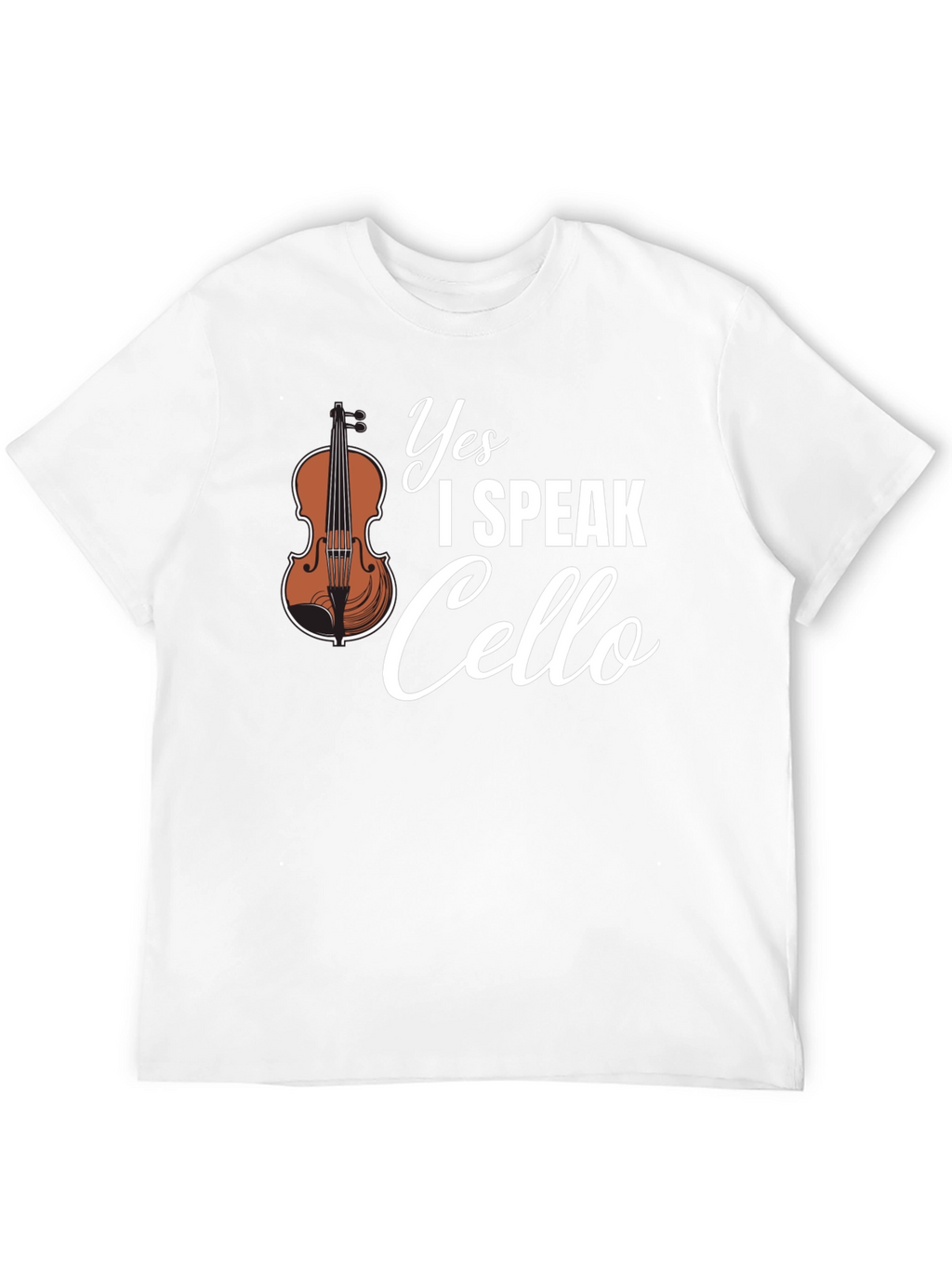 Yes I Speak Cello Musician T-Shirt