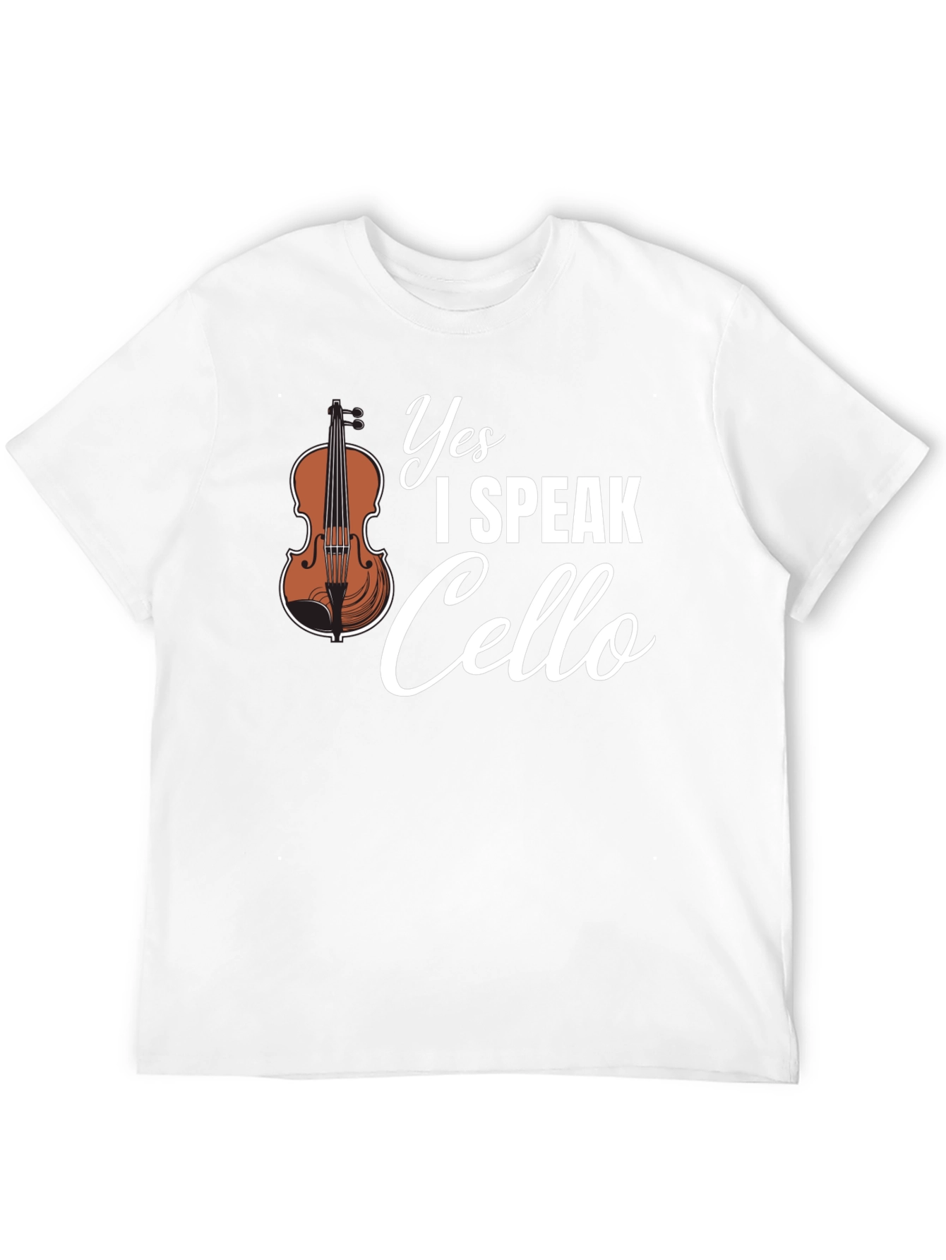 Yes I Speak Cello Musician T-Shirt