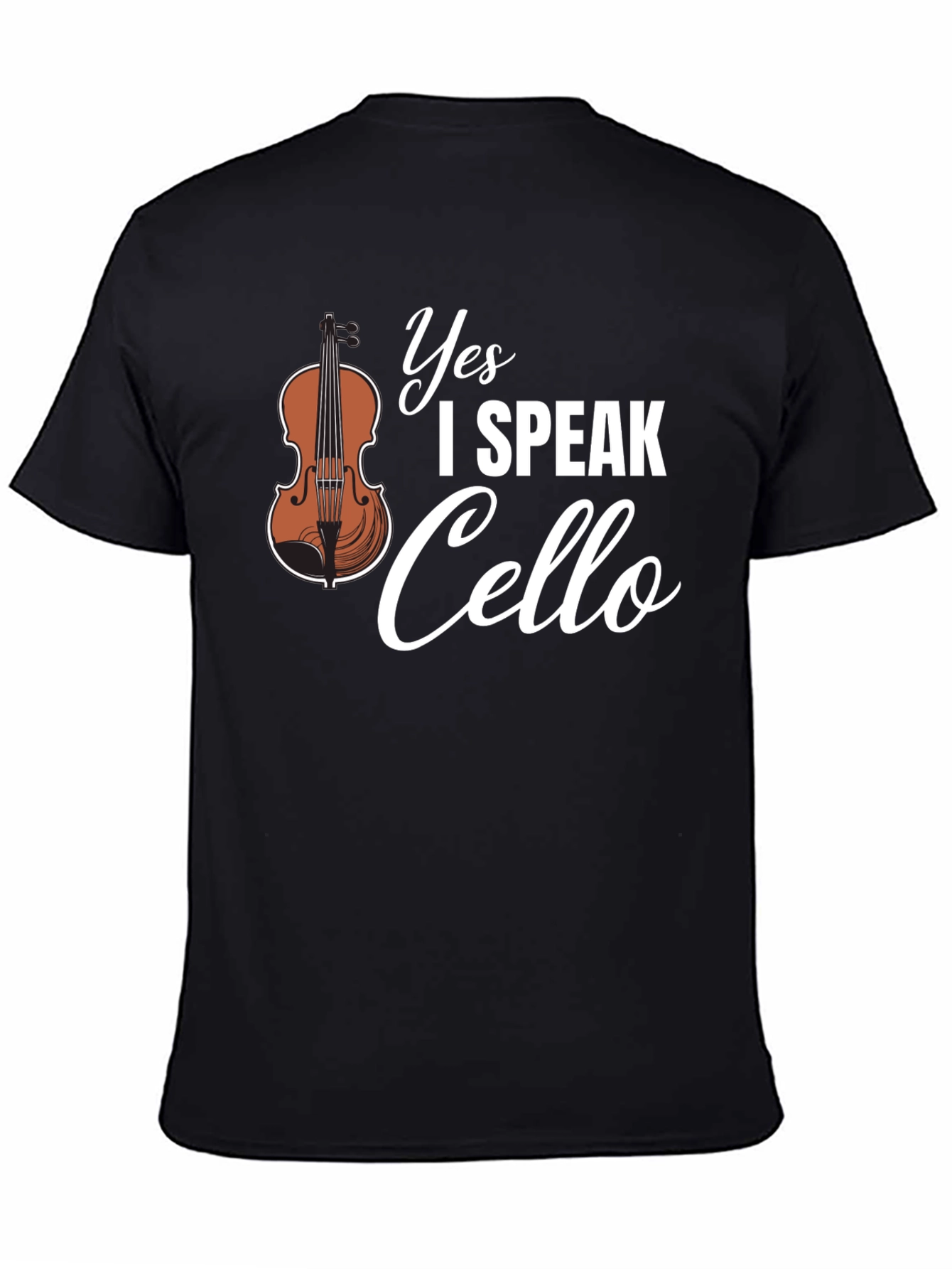 Yes I Speak Cello Musician T-Shirt
