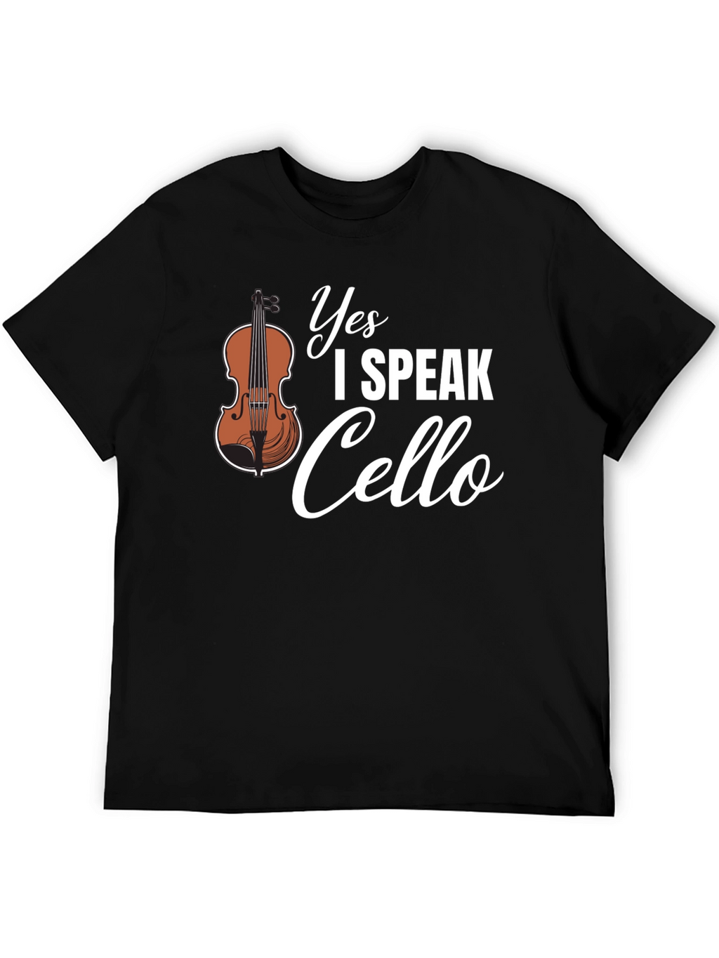 Yes I Speak Cello Musician T-Shirt