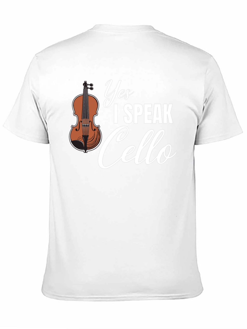 Yes I Speak Cello Musician T-Shirt
