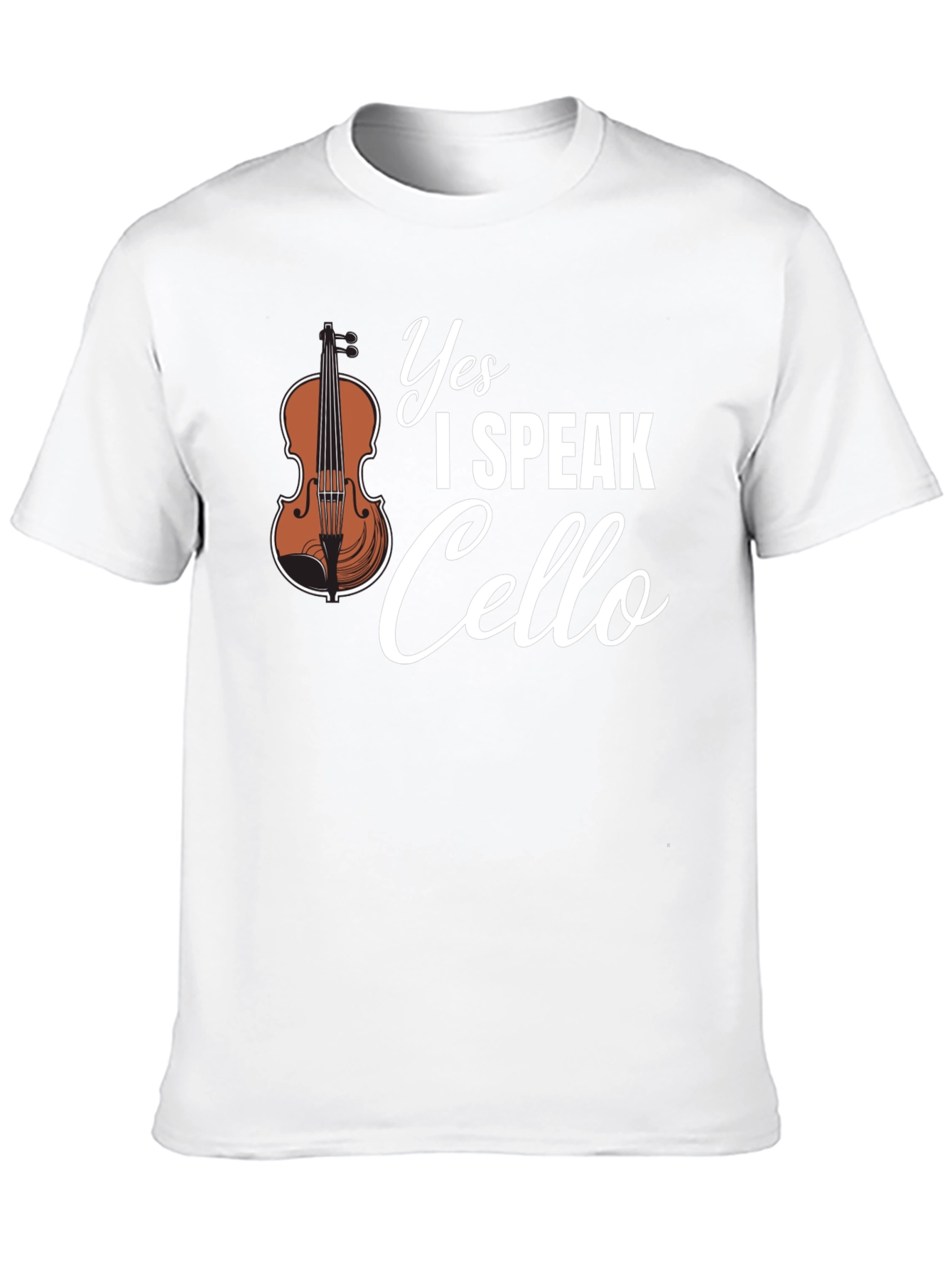Yes I Speak Cello Musician T-Shirt