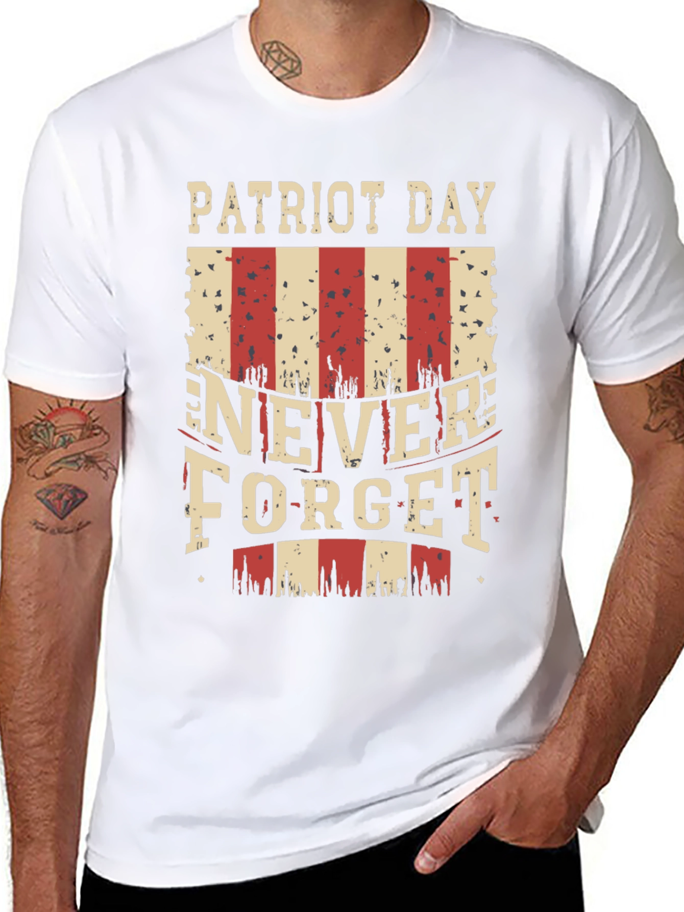 Patriot Day Never Forget Graphic Tee