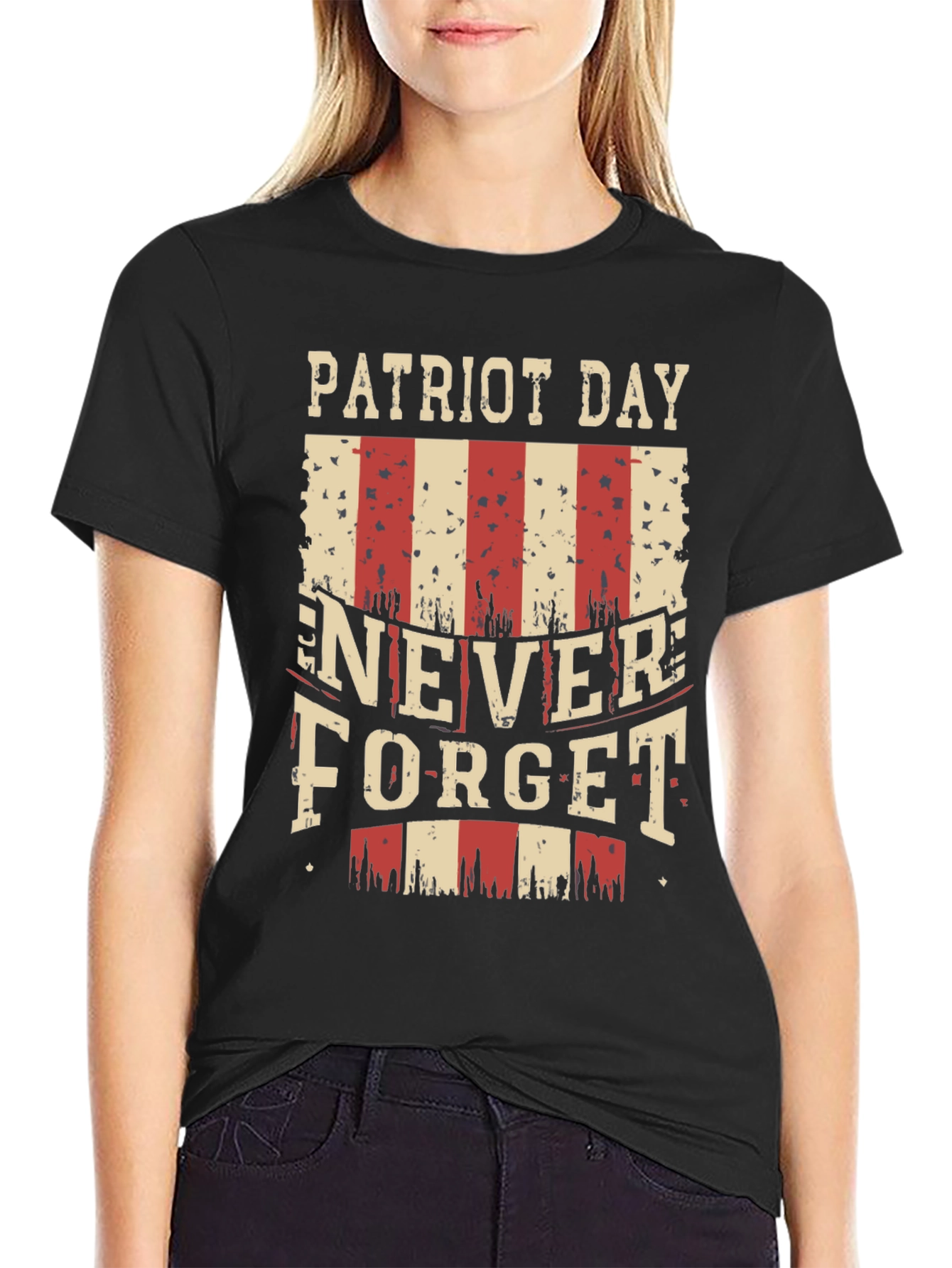 Patriot Day Never Forget Graphic Tee