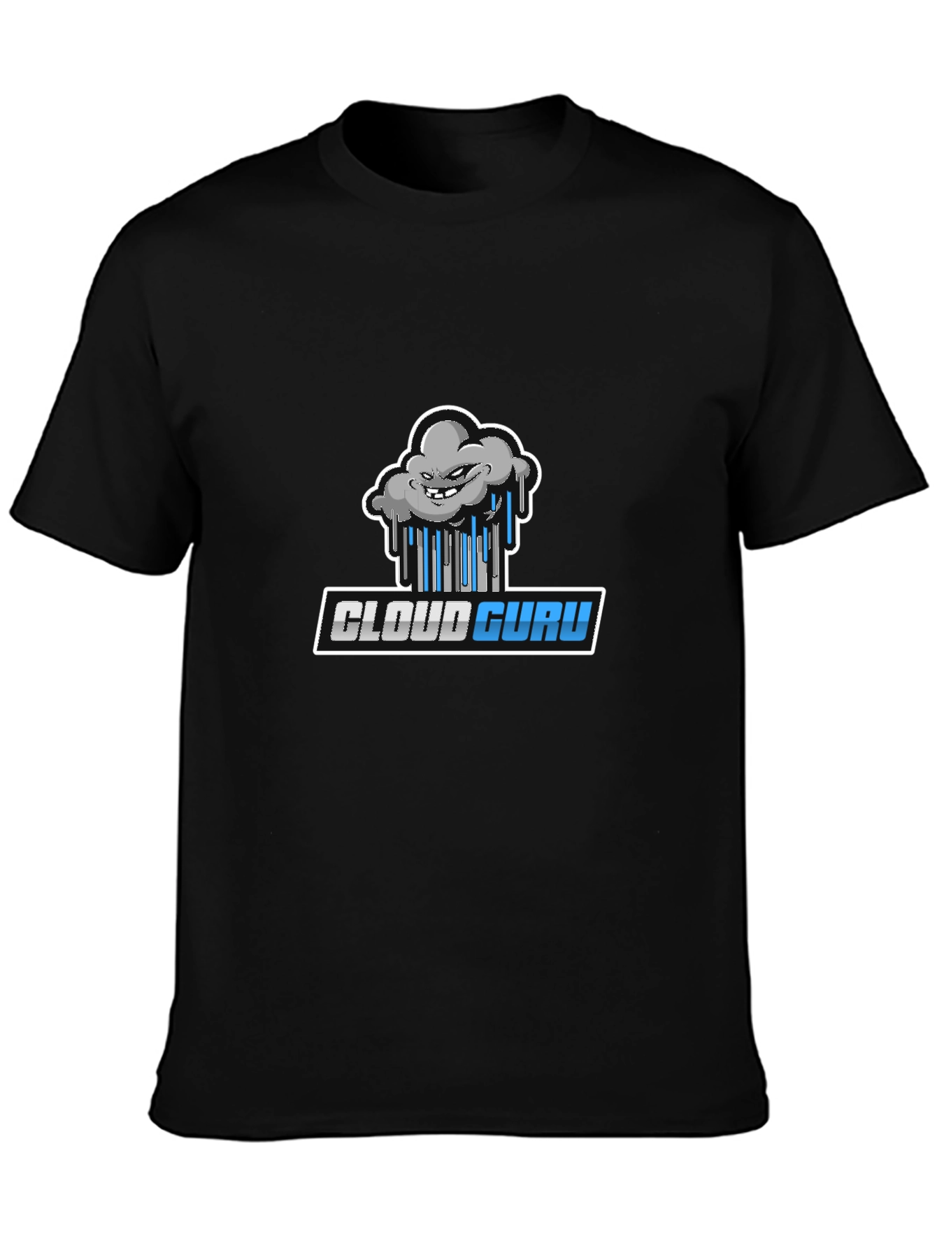 Cloud Guru Black T-Shirt - Tech Inspired Design