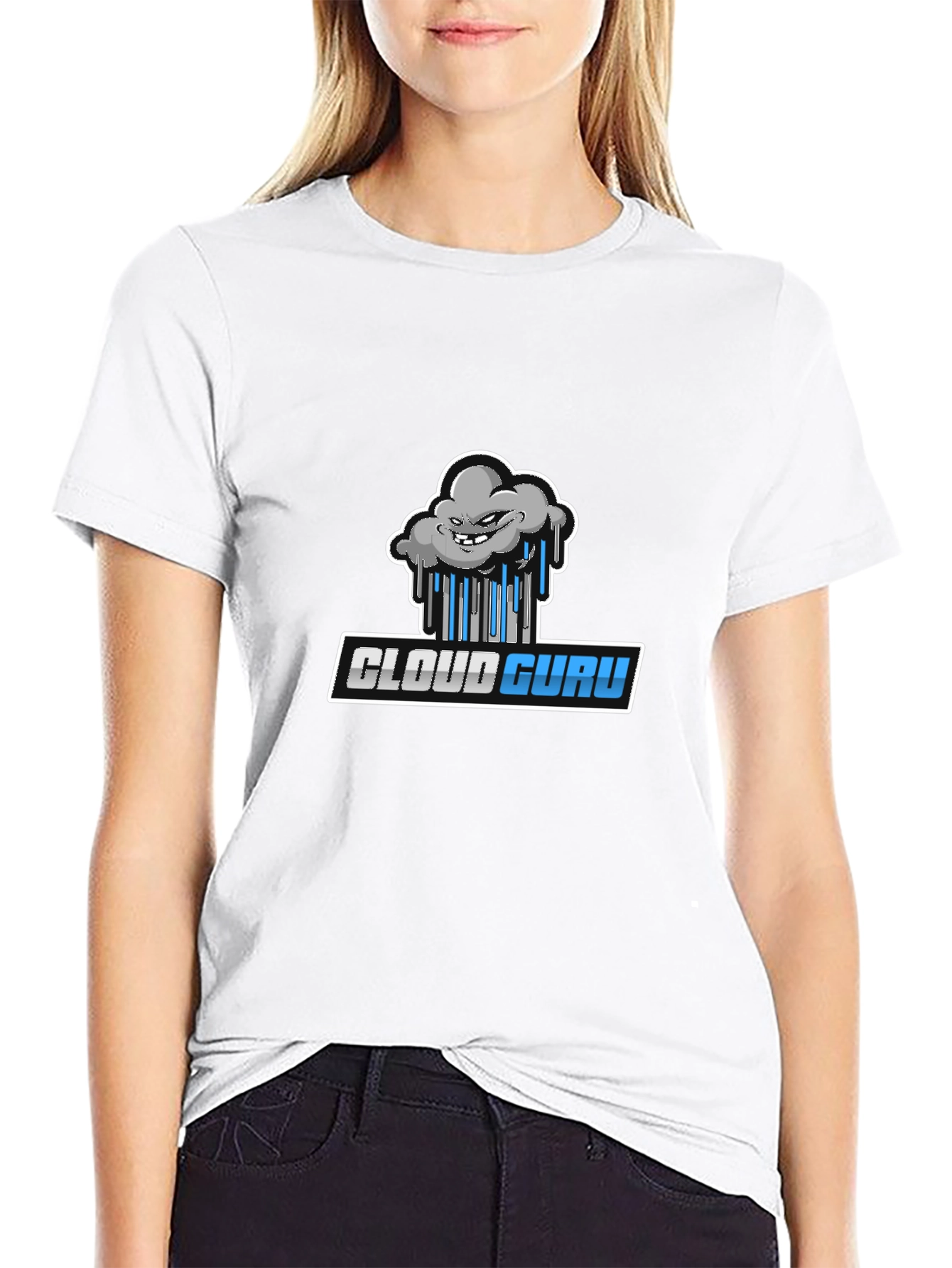 Cloud Guru Black T-Shirt - Tech Inspired Design