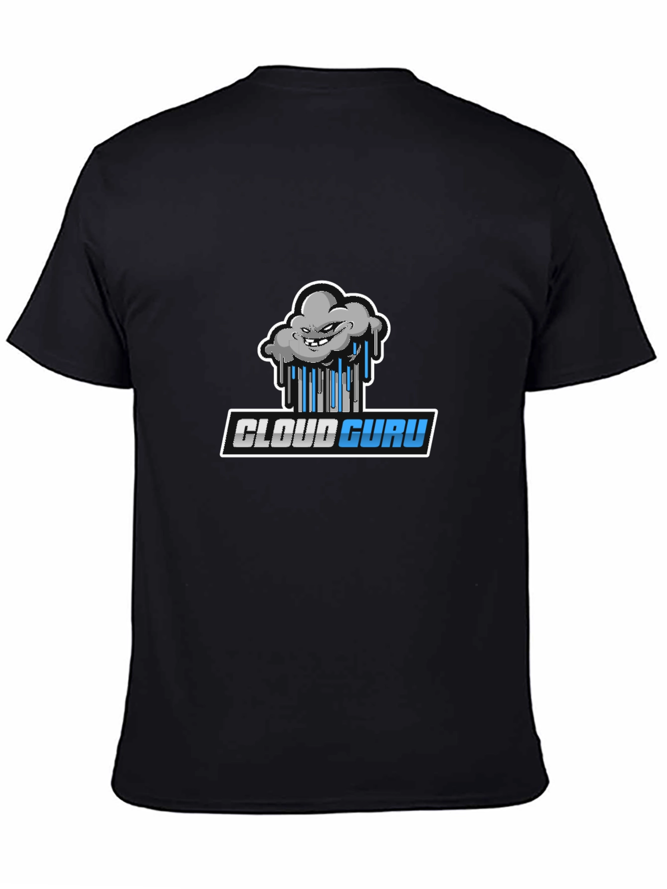 Cloud Guru Black T-Shirt - Tech Inspired Design