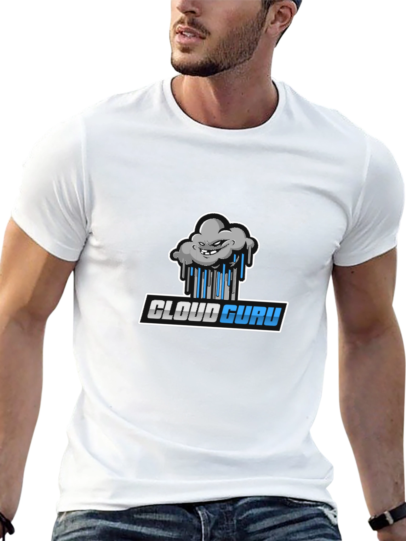 Cloud Guru Black T-Shirt - Tech Inspired Design