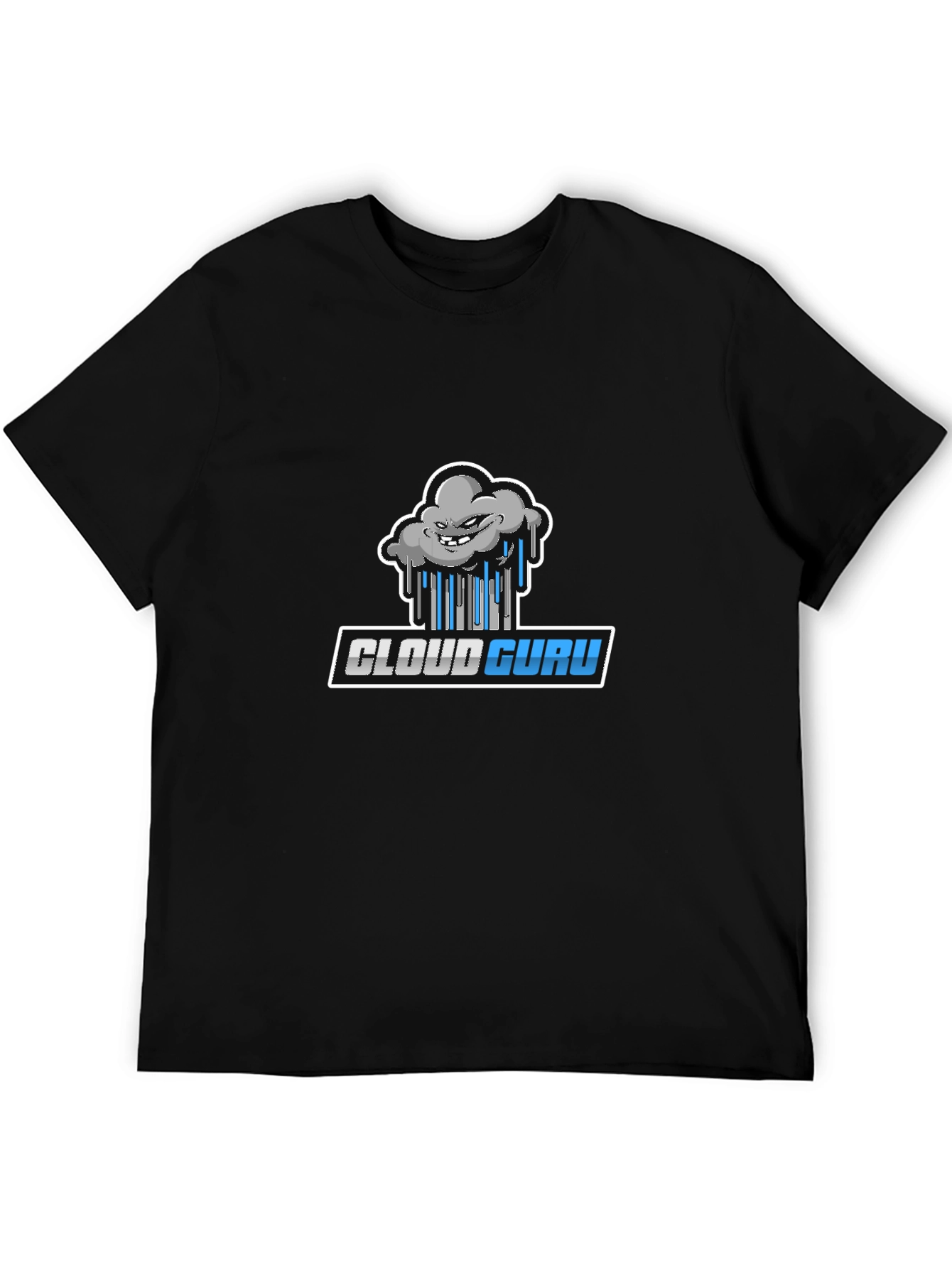 Cloud Guru Black T-Shirt - Tech Inspired Design