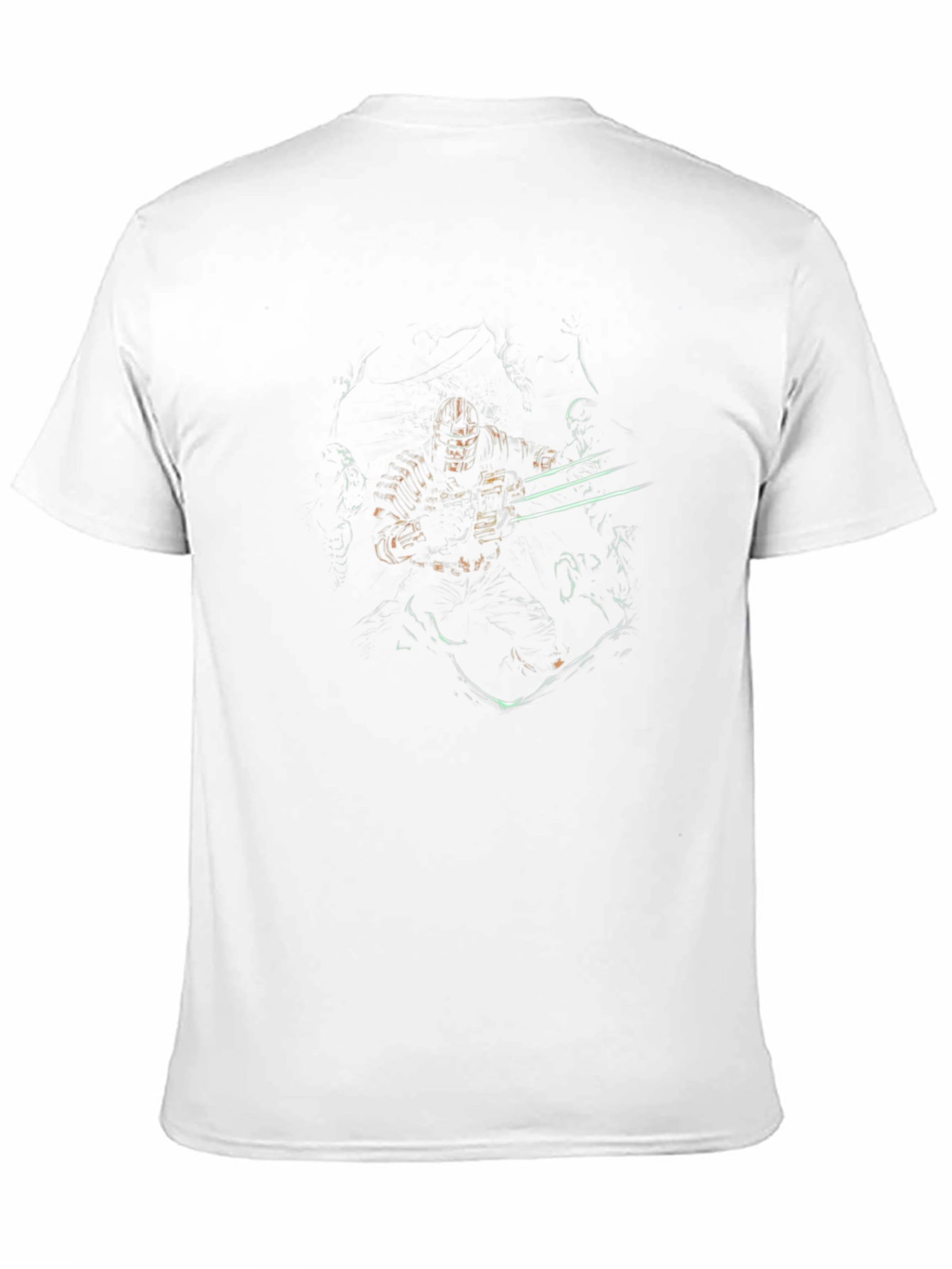 Grim Warrior Graphic Black T-Shirt