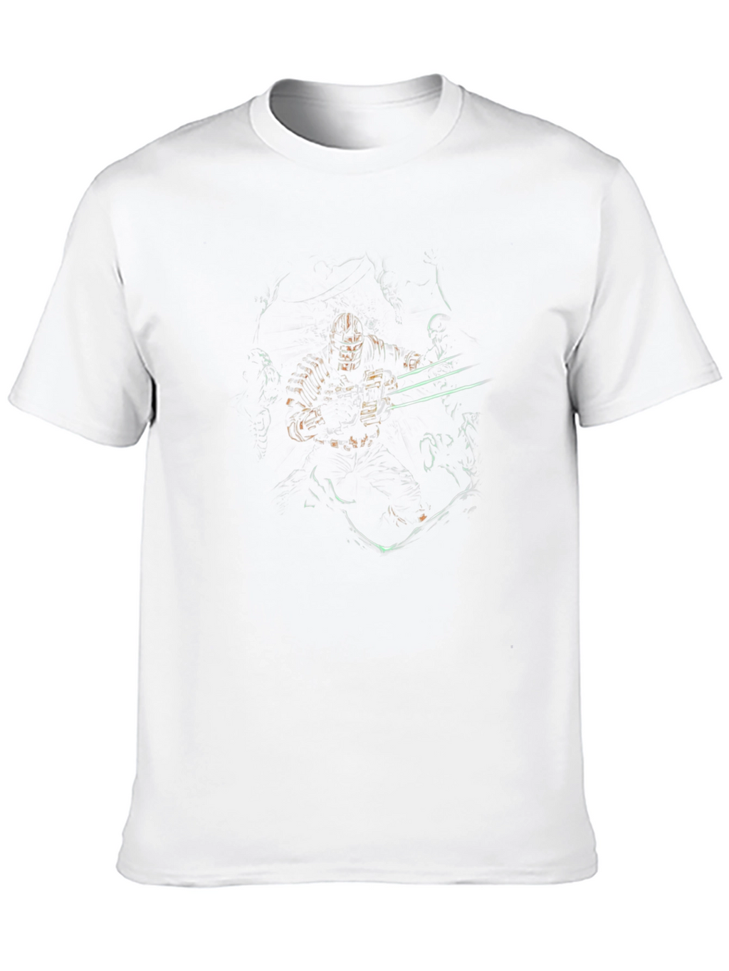 Grim Warrior Graphic Black T-Shirt