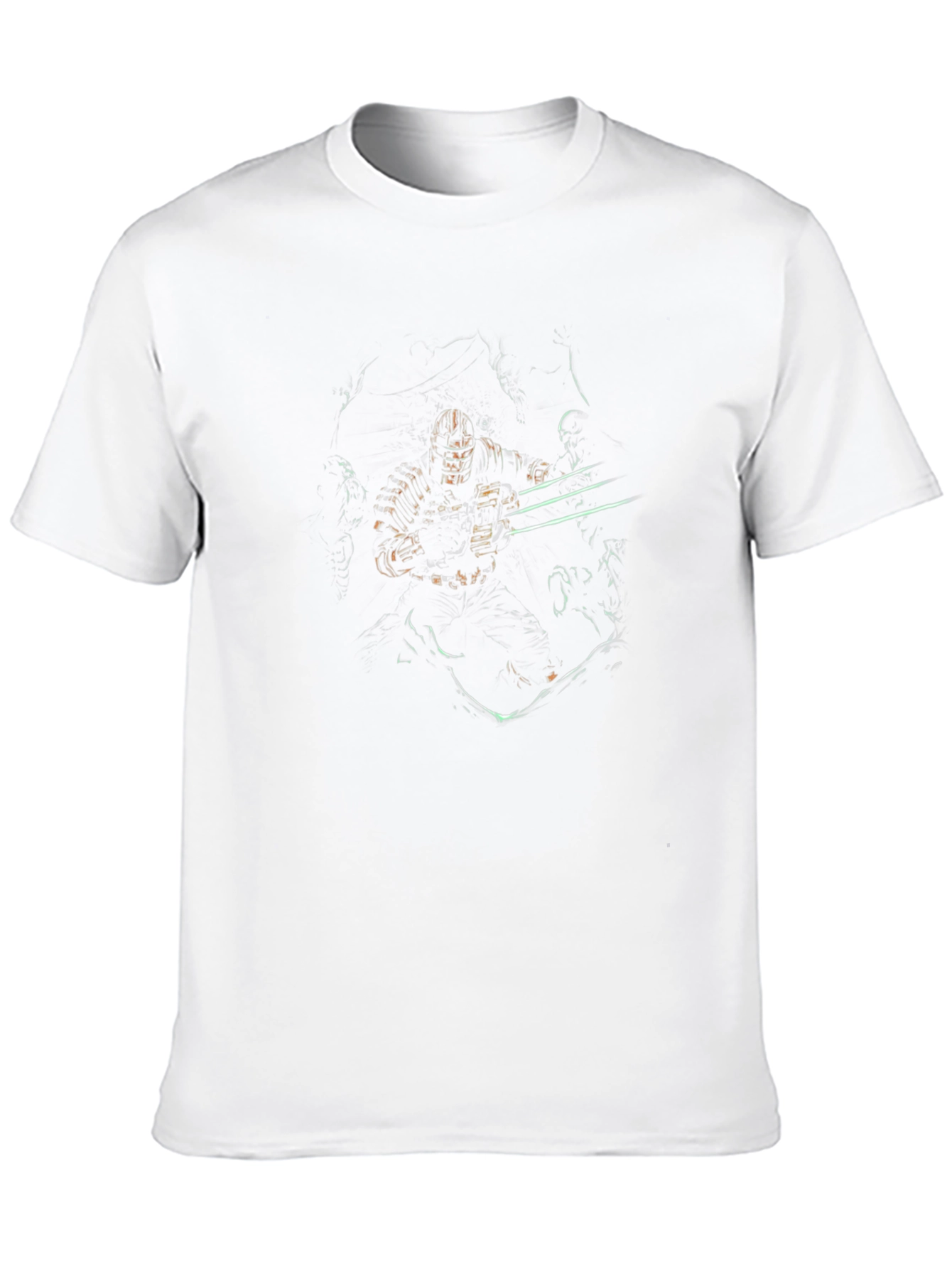 Grim Warrior Graphic Black T-Shirt