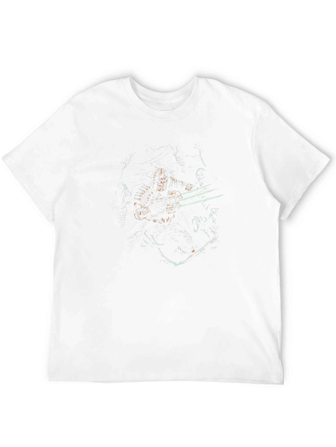 Grim Warrior Graphic Black T-Shirt