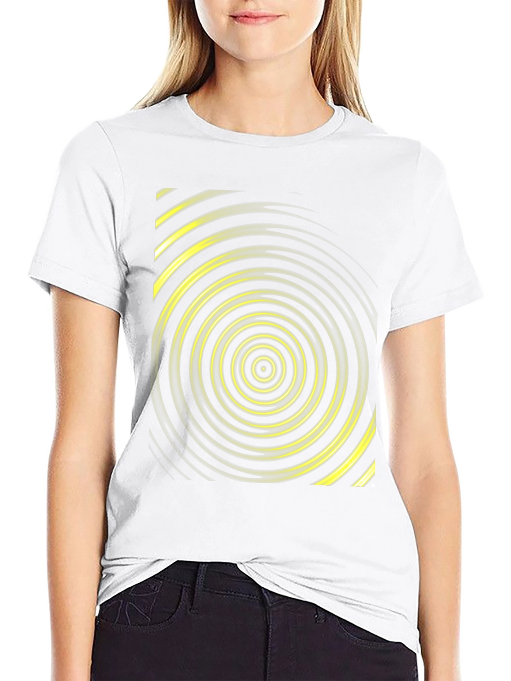 Hypnotic Circle Graphic Tee
