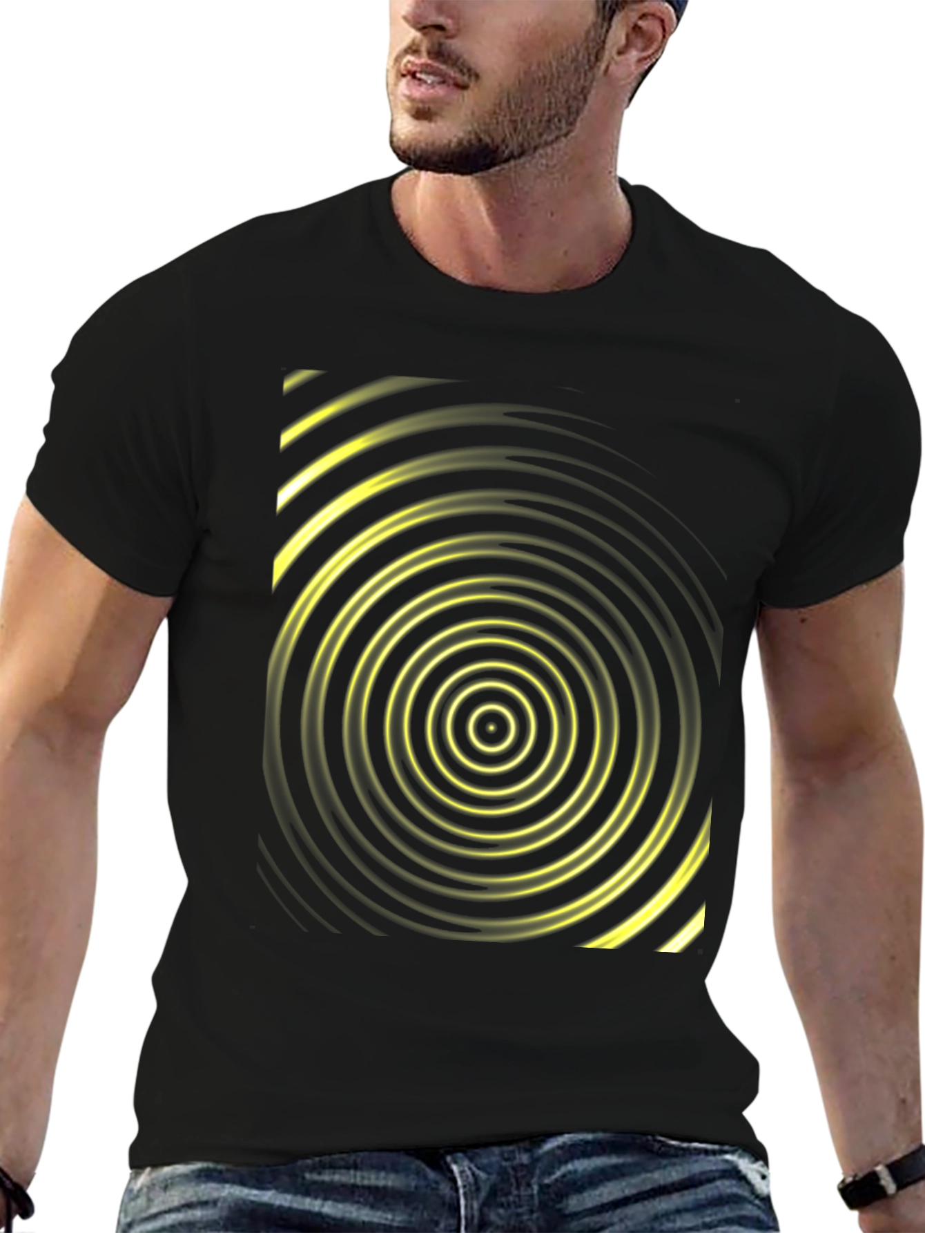 Hypnotic Circle Graphic Tee