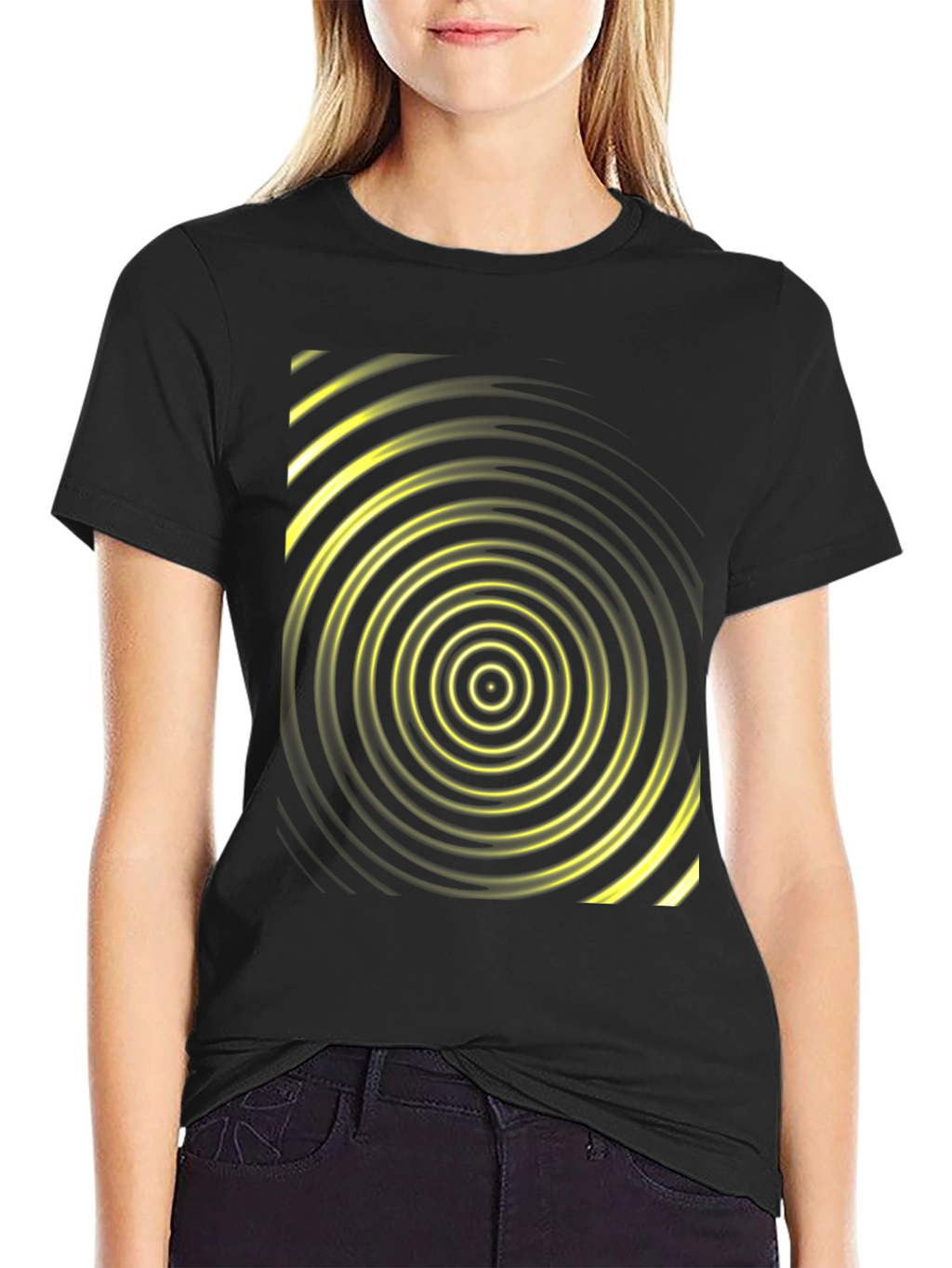 Hypnotic Circle Graphic Tee