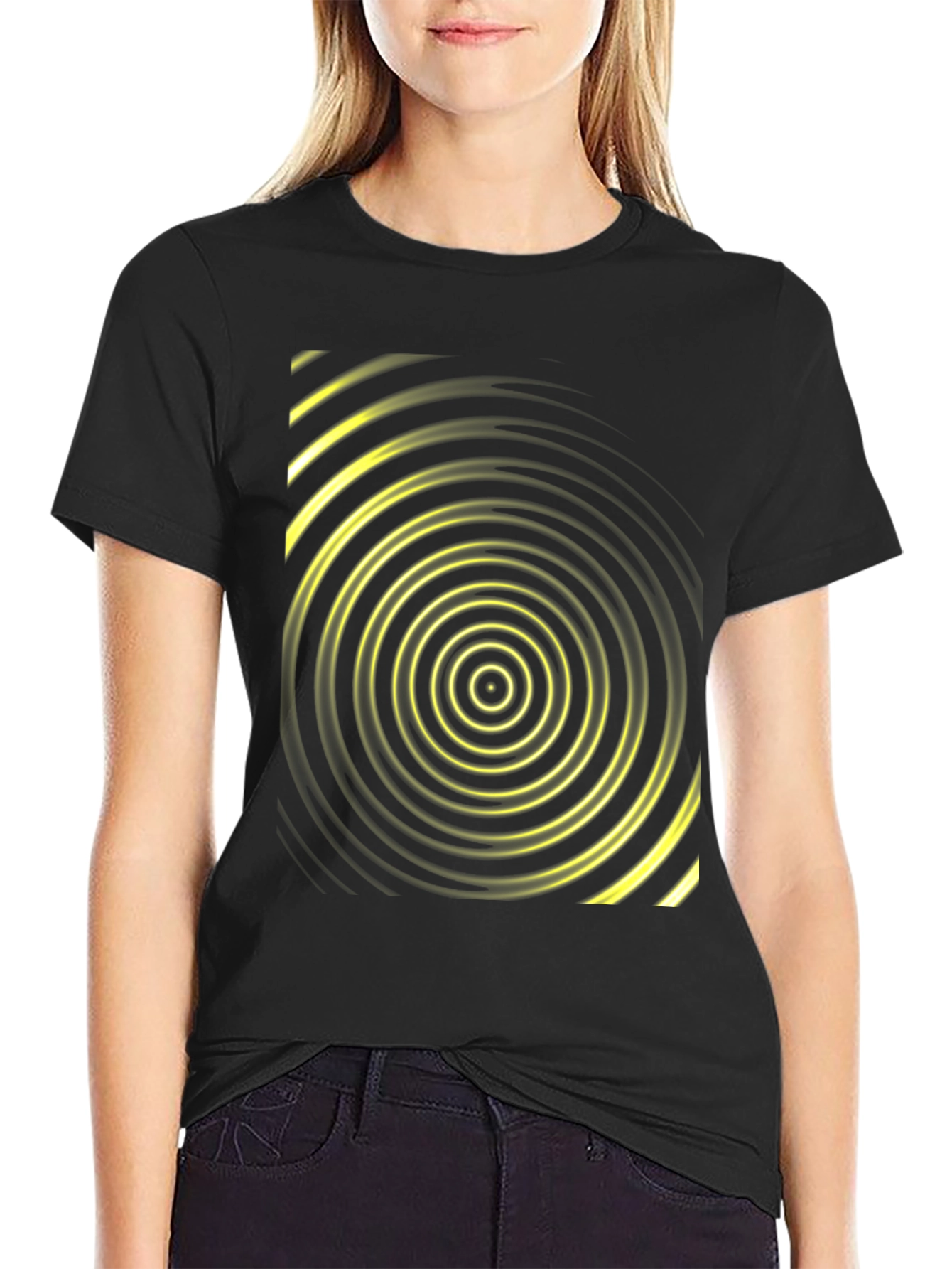Hypnotic Circle Graphic Tee