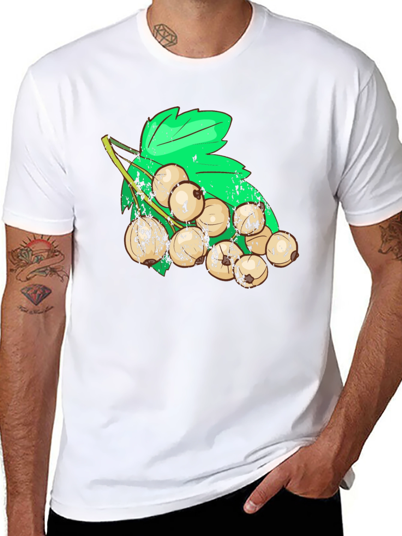 White Currant Graphic T-Shirt