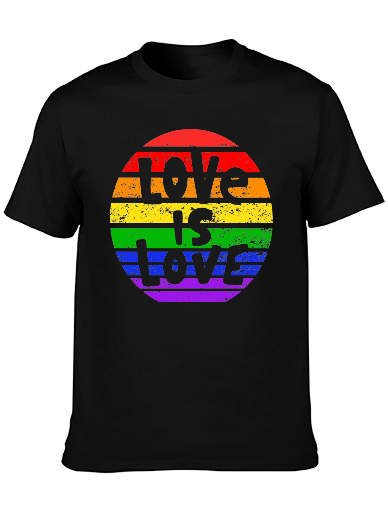 Love is Love Pride T-Shirt - LGBTQ+ Rainbow Tee