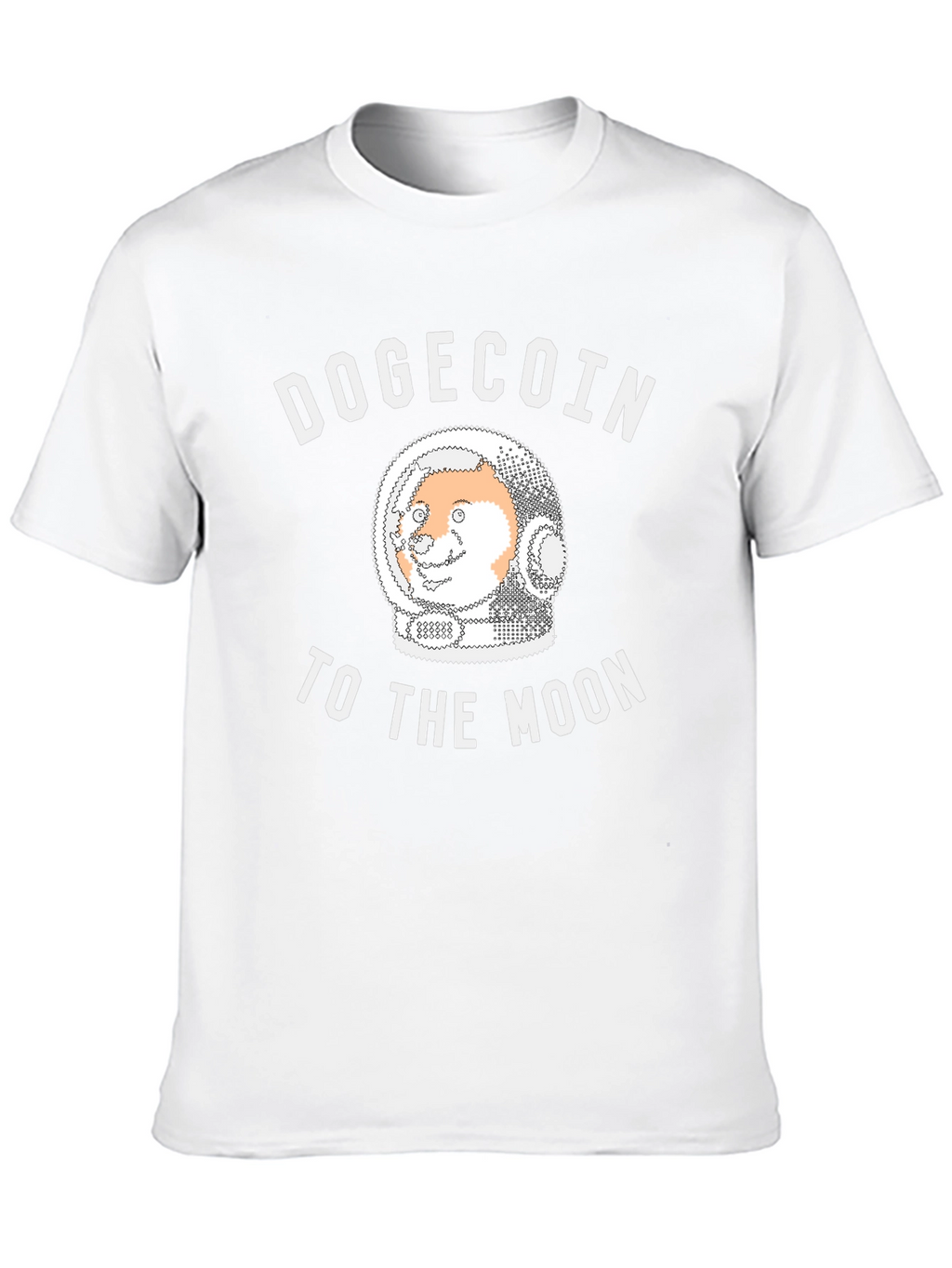 Dogecoin To The Moon Black T-Shirt