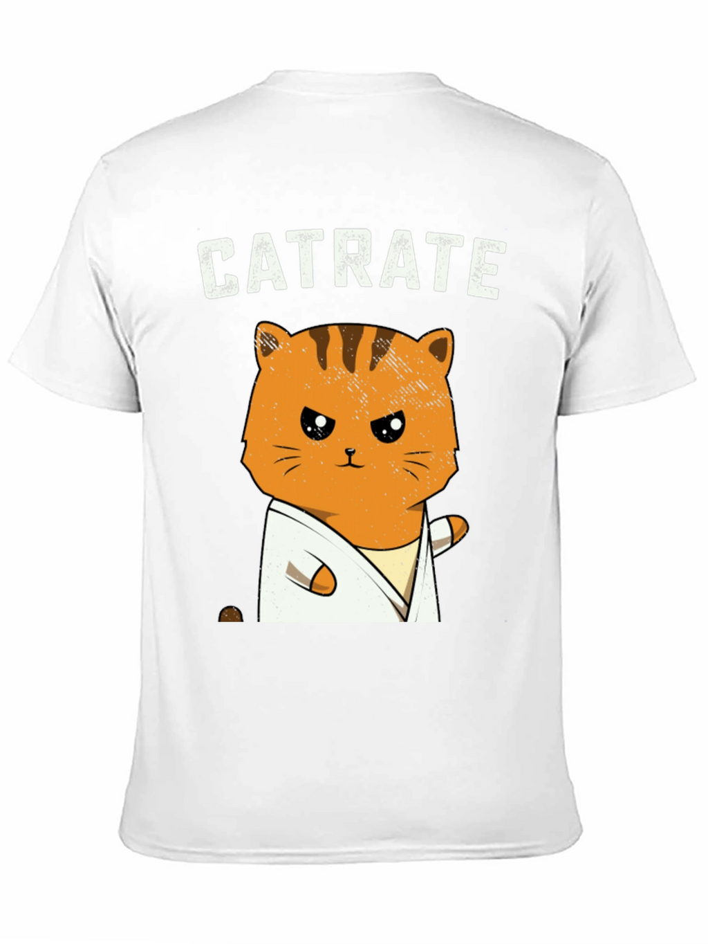 Catrate Karate Cat Graphic T-Shirt