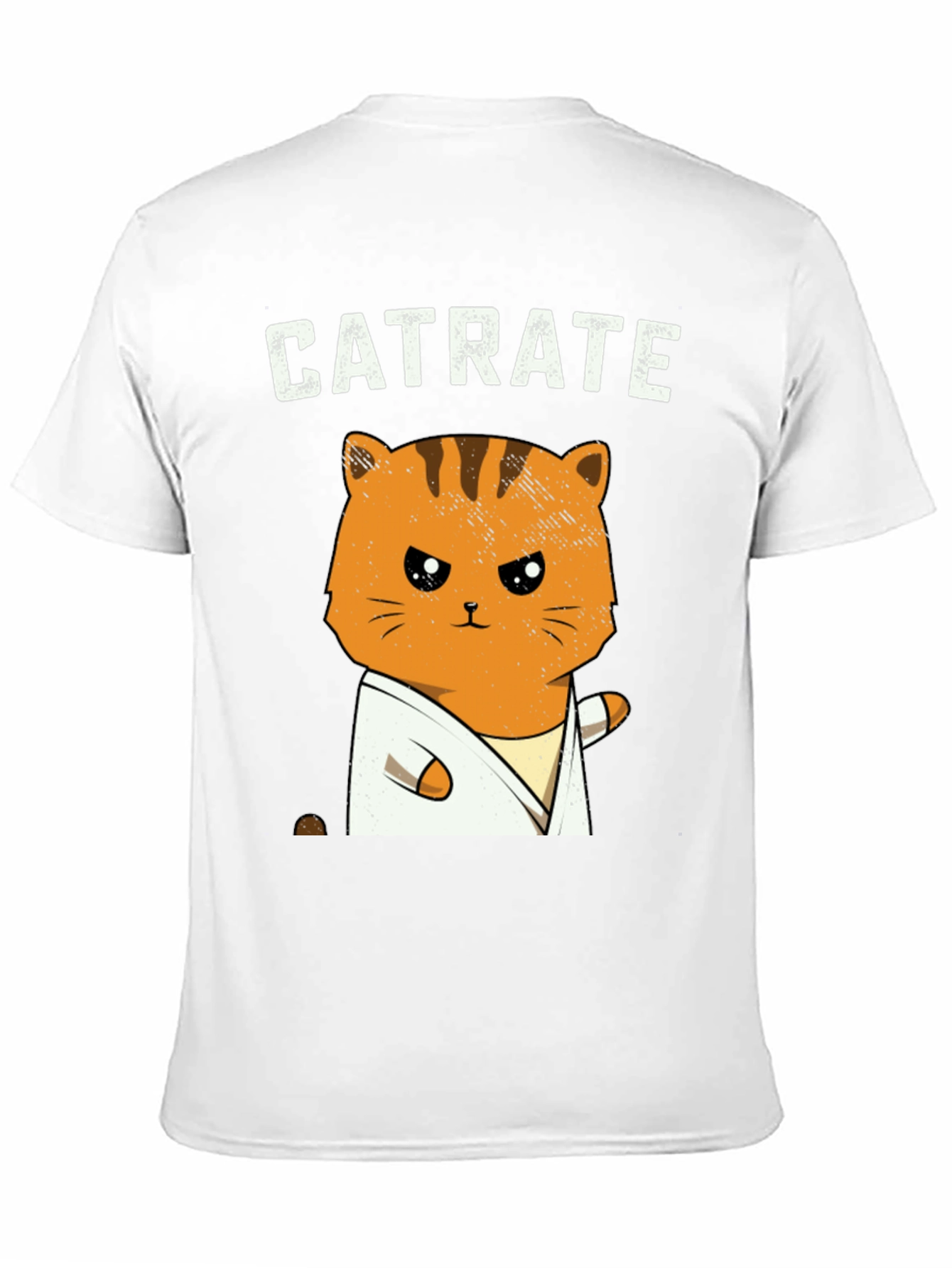 Catrate Karate Cat Graphic T-Shirt