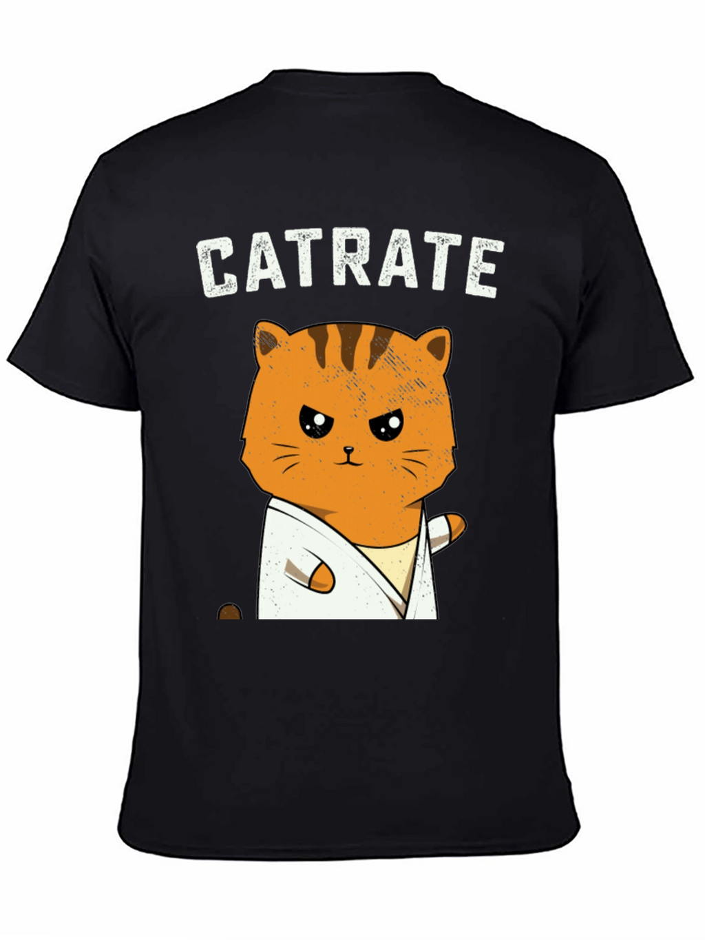 Catrate Karate Cat Graphic T-Shirt
