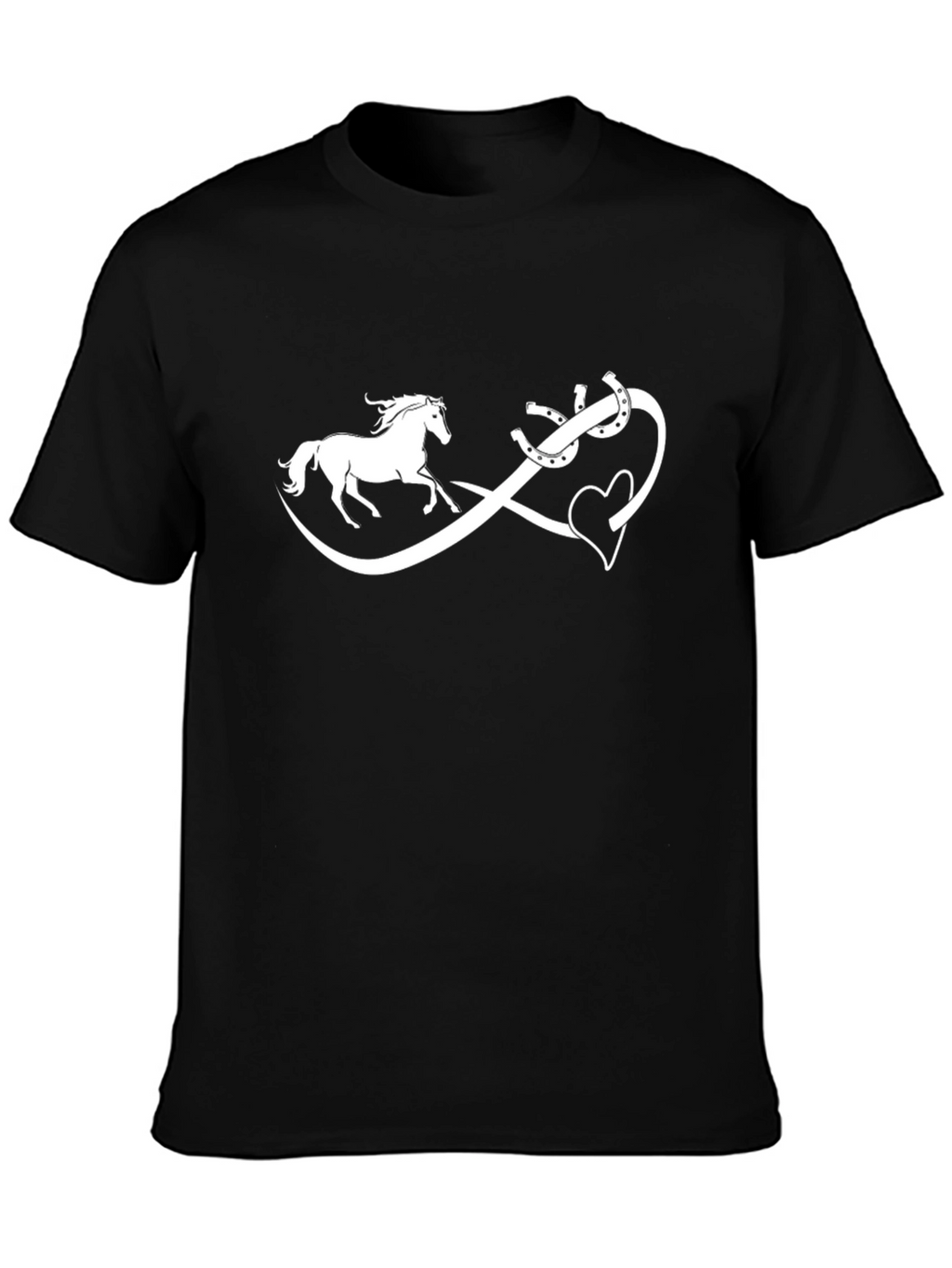 Horse & Horseshoe Infinity Love Graphic Tee