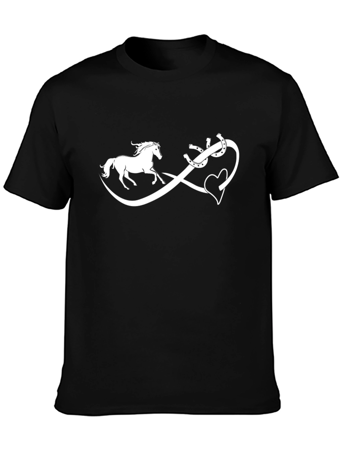 Horse & Horseshoe Infinity Love Graphic Tee