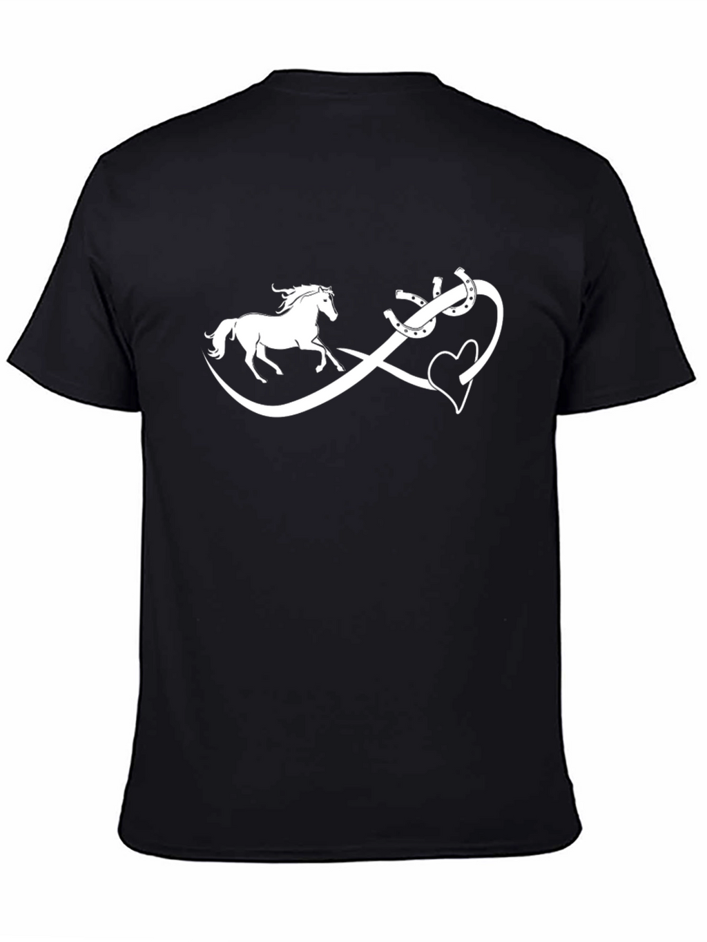 Horse & Horseshoe Infinity Love Graphic Tee
