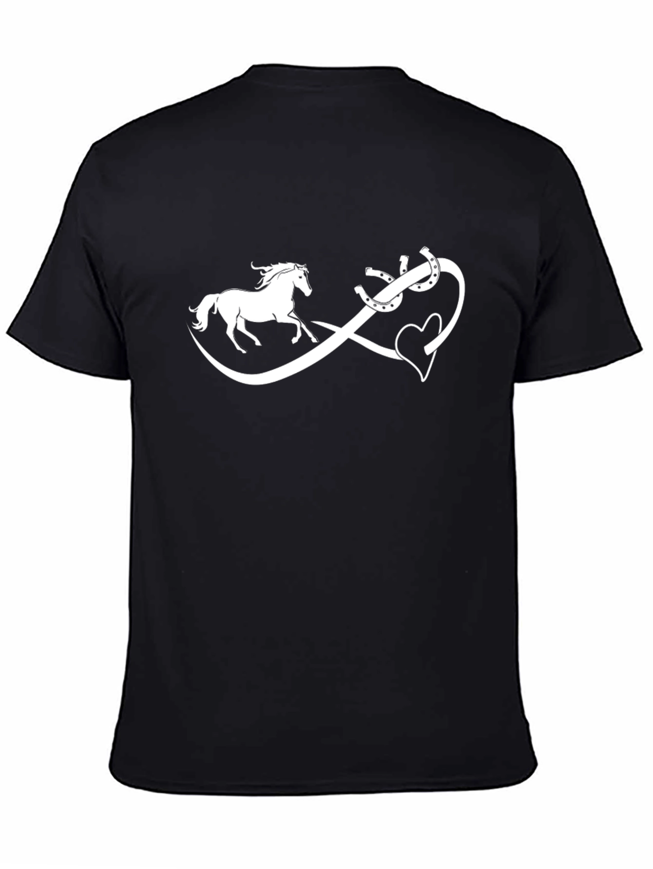 Horse & Horseshoe Infinity Love Graphic Tee