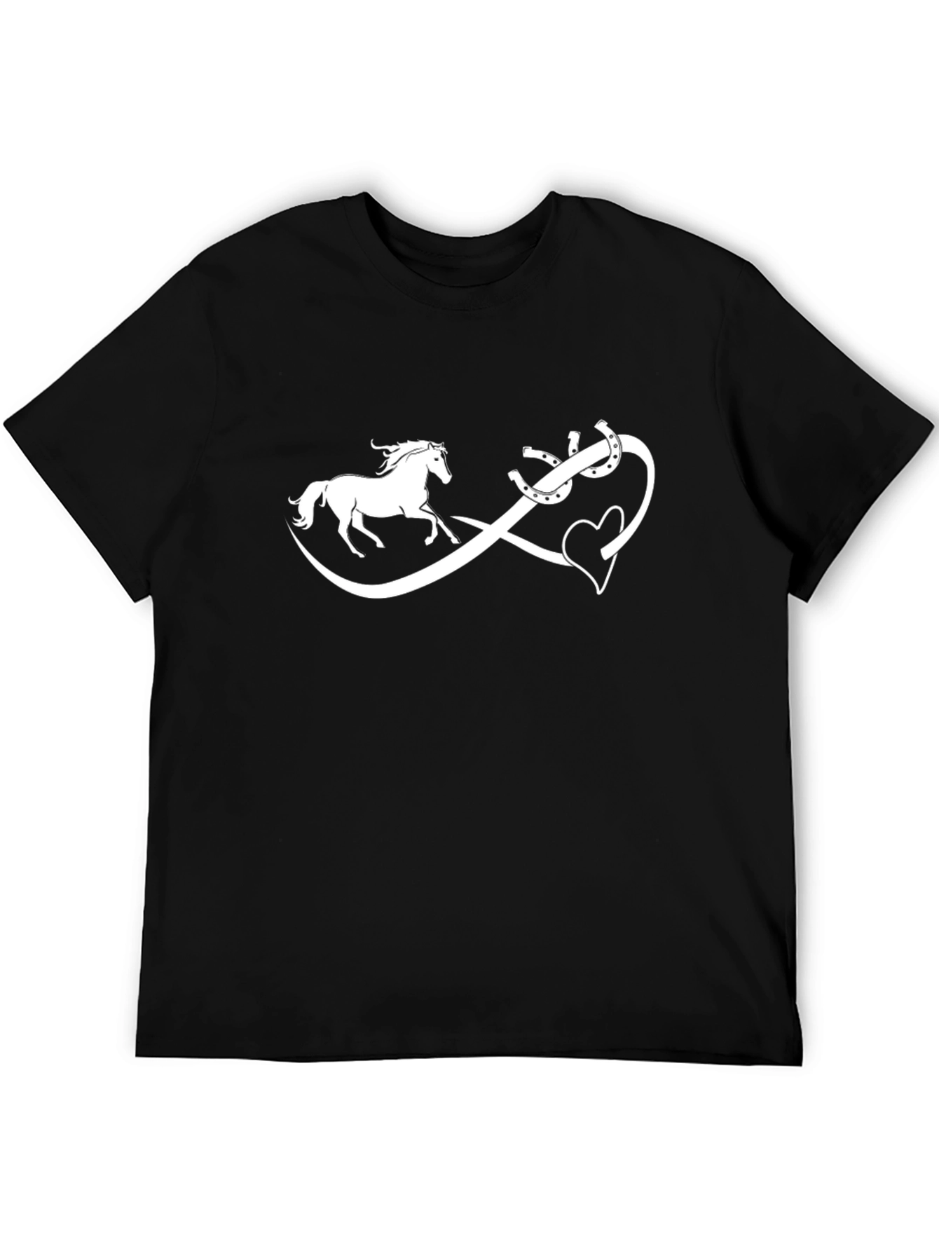 Horse & Horseshoe Infinity Love Graphic Tee