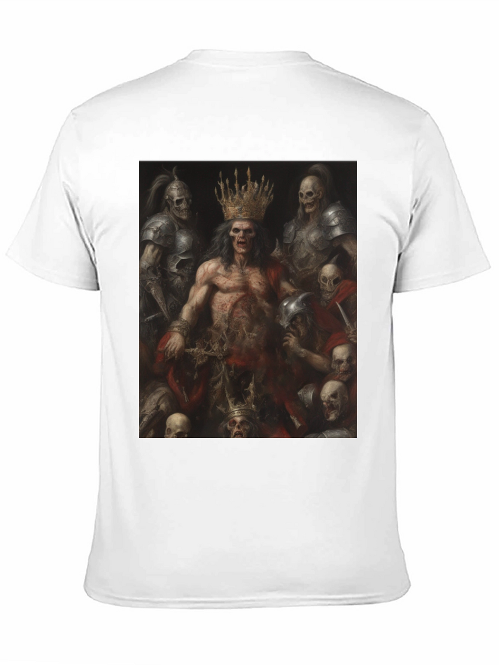 Undead King Graphic Tee - Black T-Shirt