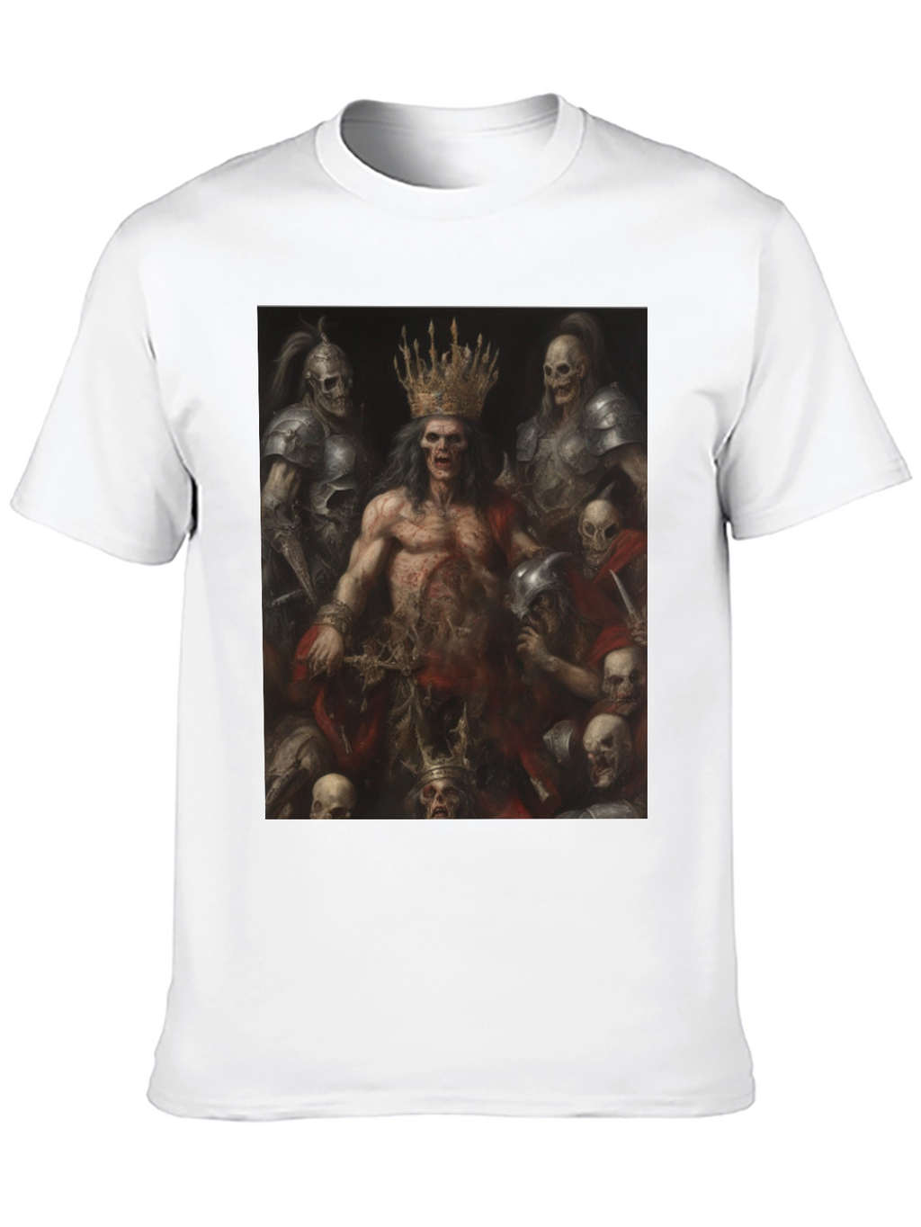 Undead King Graphic Tee - Black T-Shirt