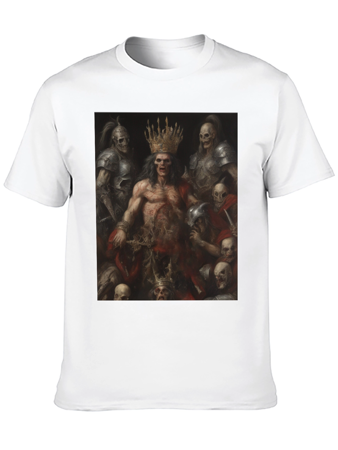 Undead King Graphic Tee - Black T-Shirt