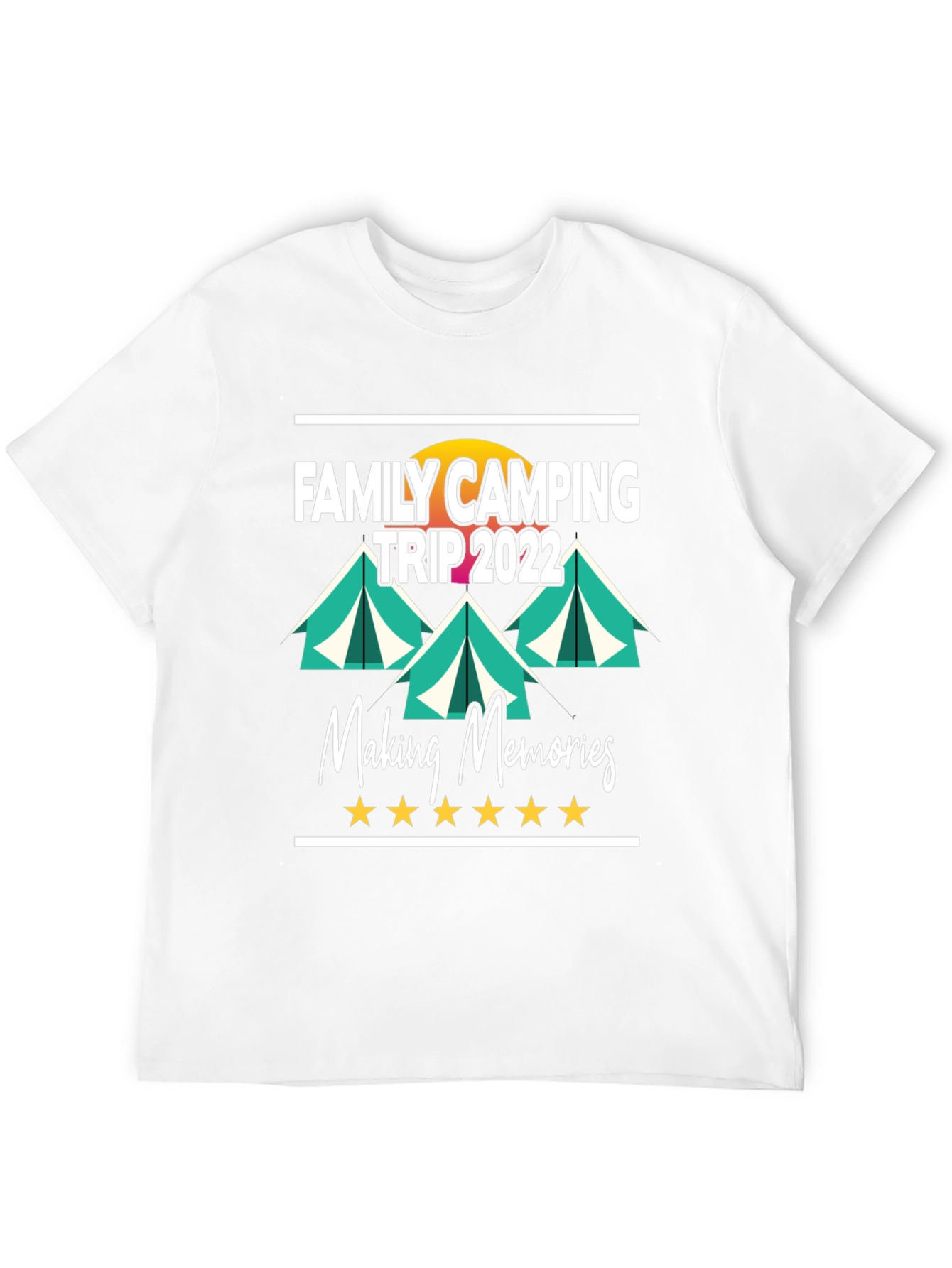 Family Camping Trip 2022 T-Shirt
