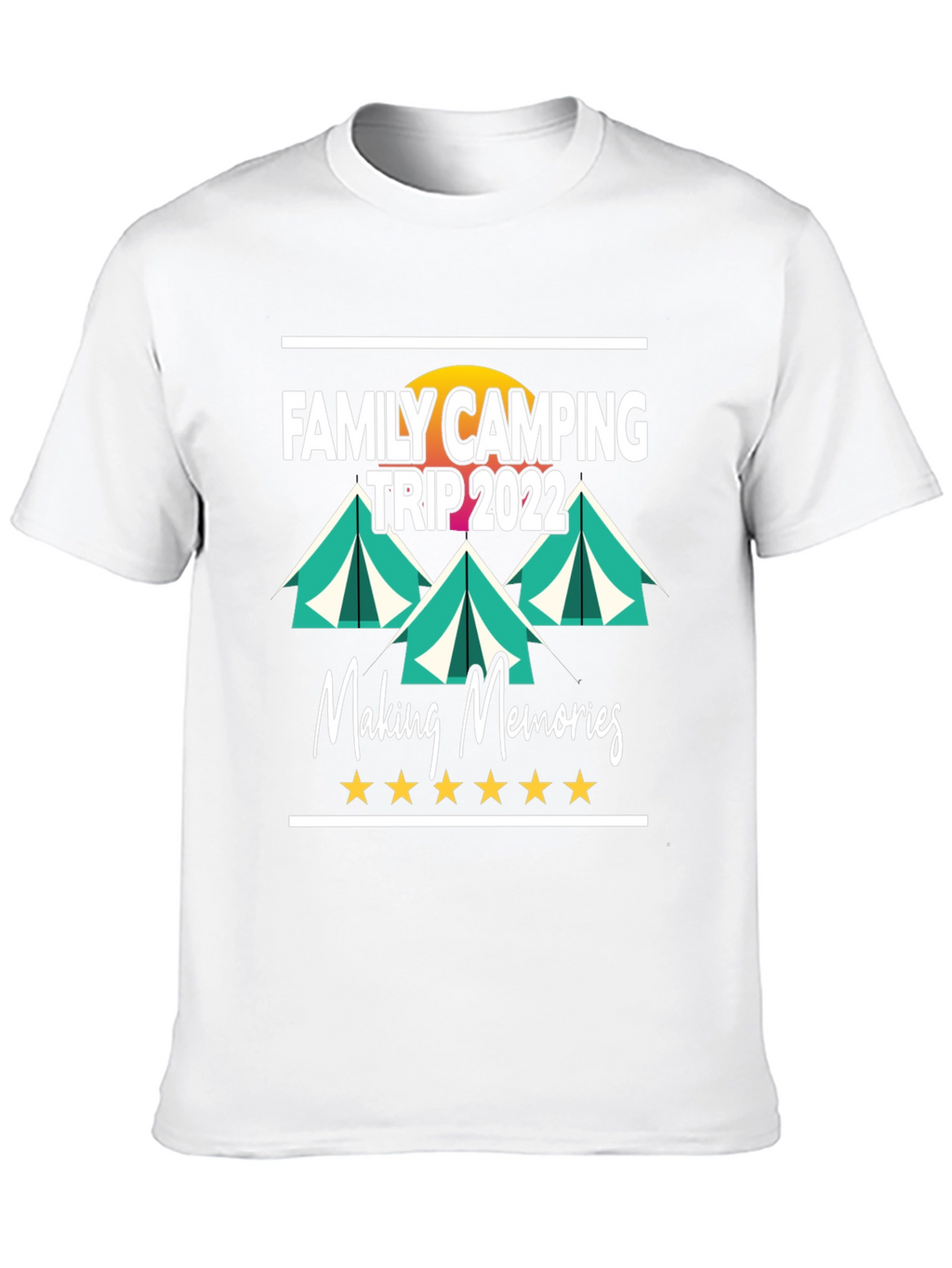 Family Camping Trip 2022 T-Shirt