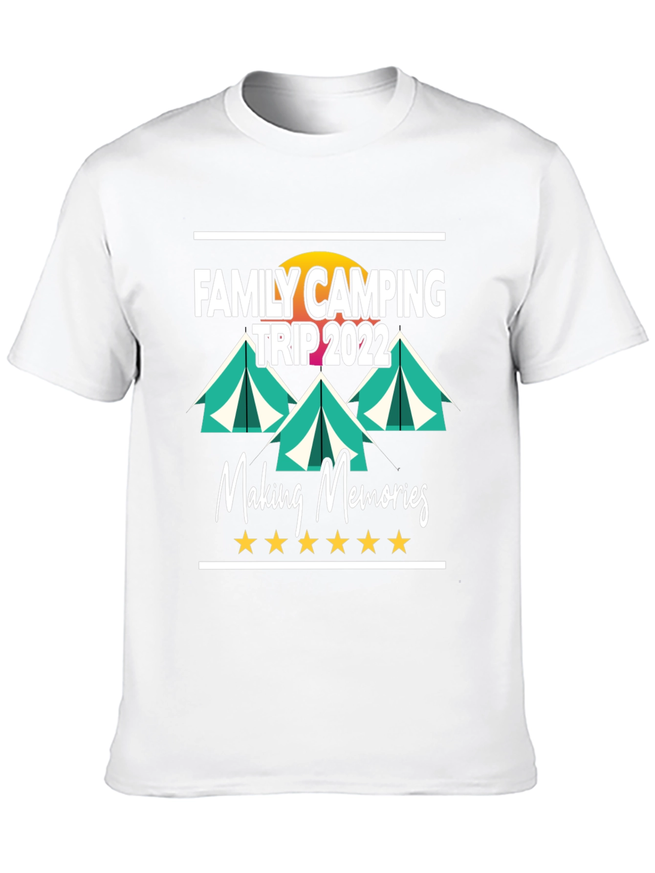 Family Camping Trip 2022 T-Shirt