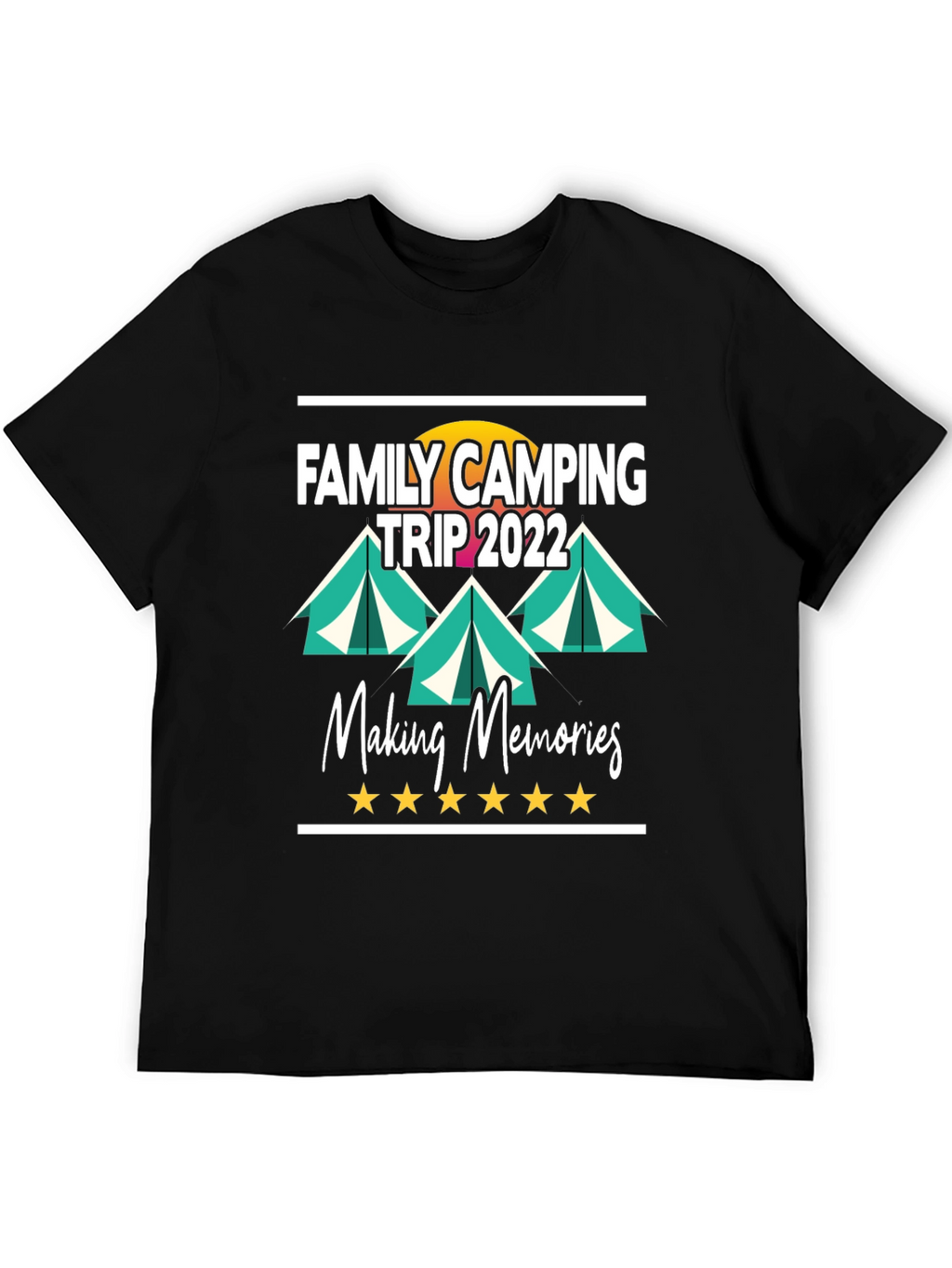 Family Camping Trip 2022 T-Shirt