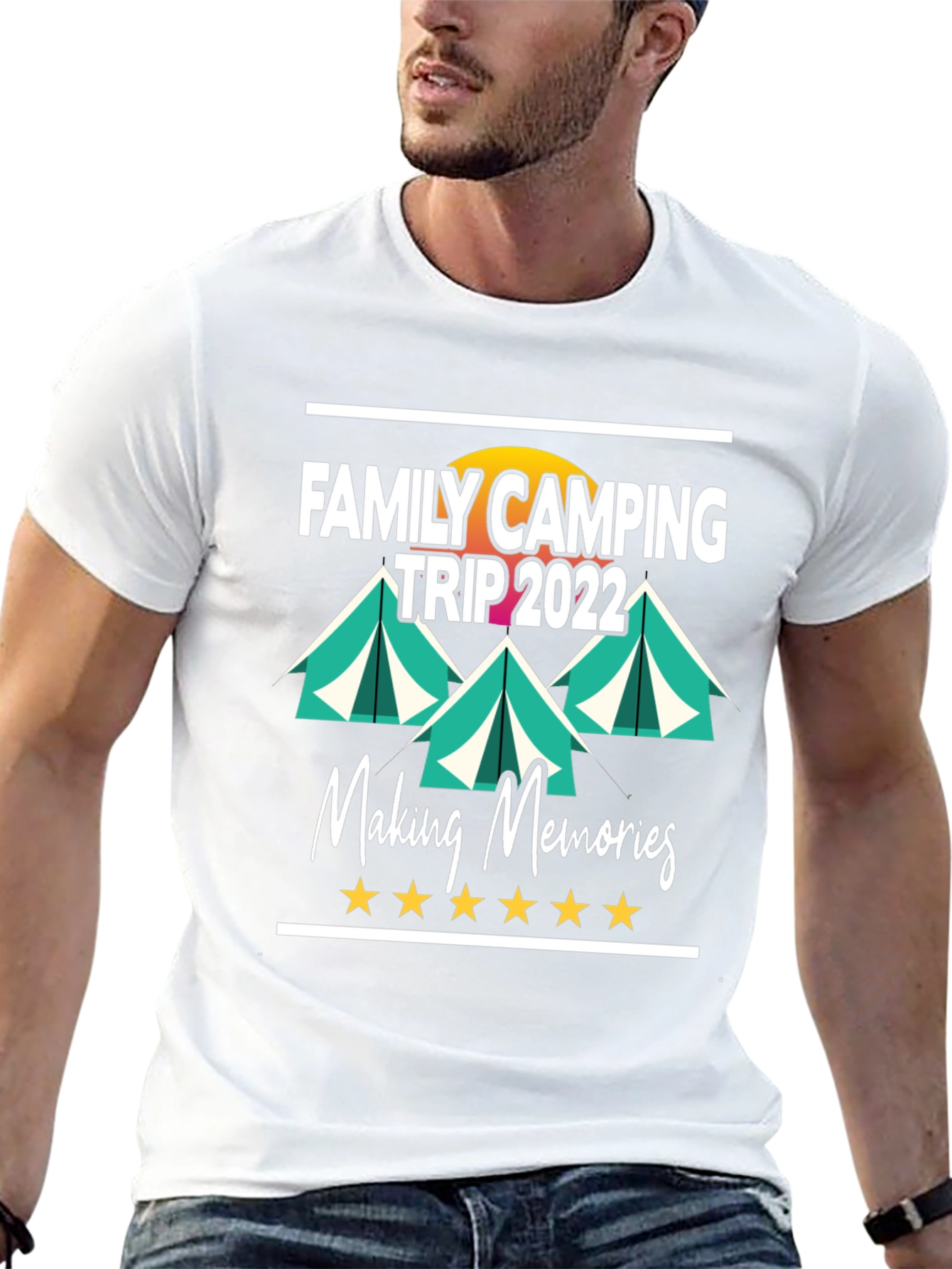 Family Camping Trip 2022 T-Shirt