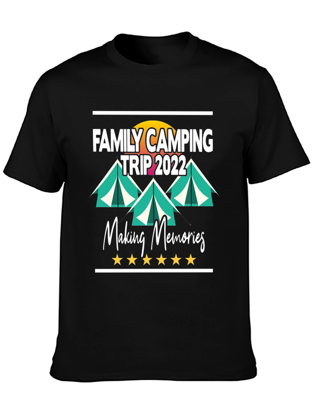 Family Camping Trip 2022 T-Shirt