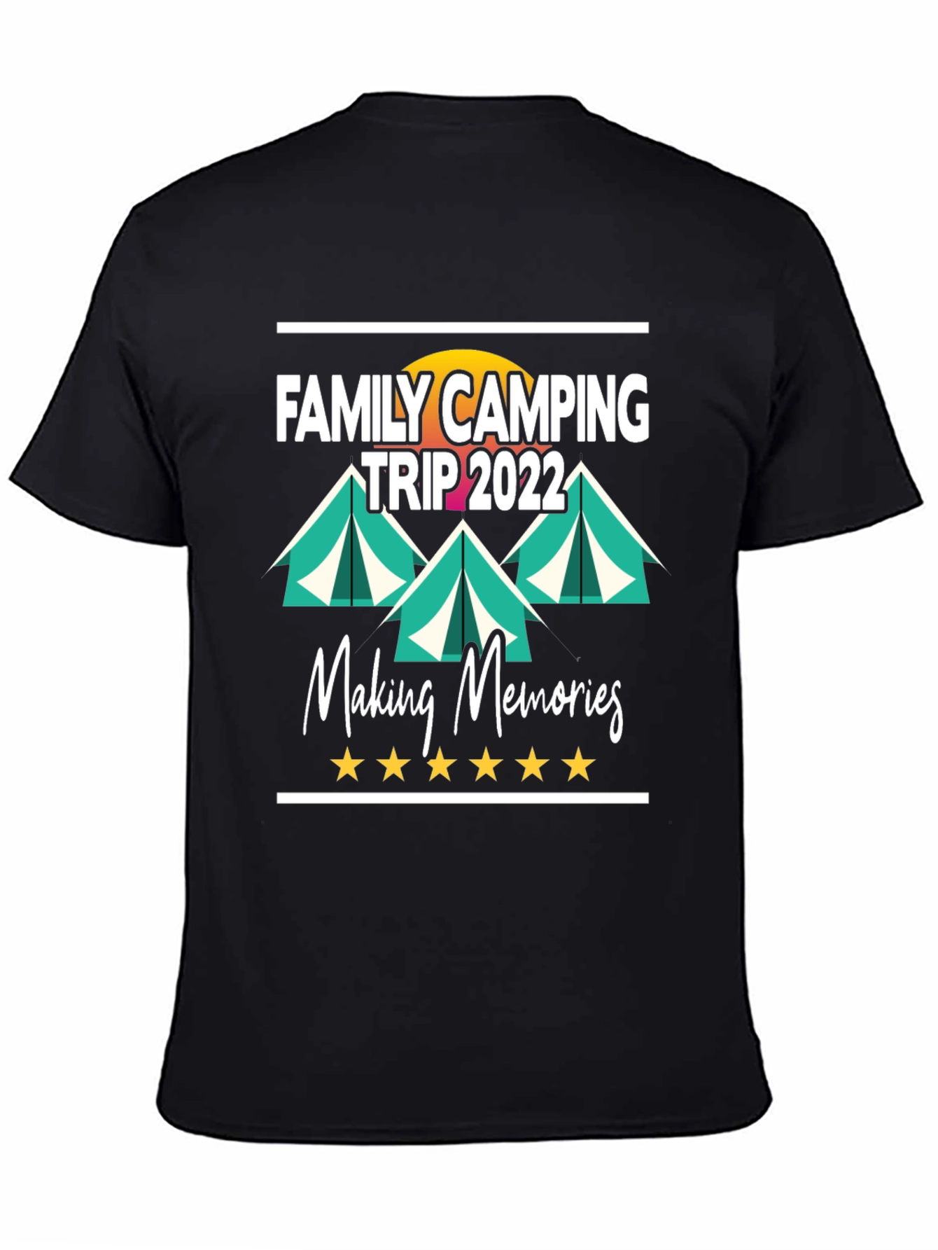 Family Camping Trip 2022 T-Shirt