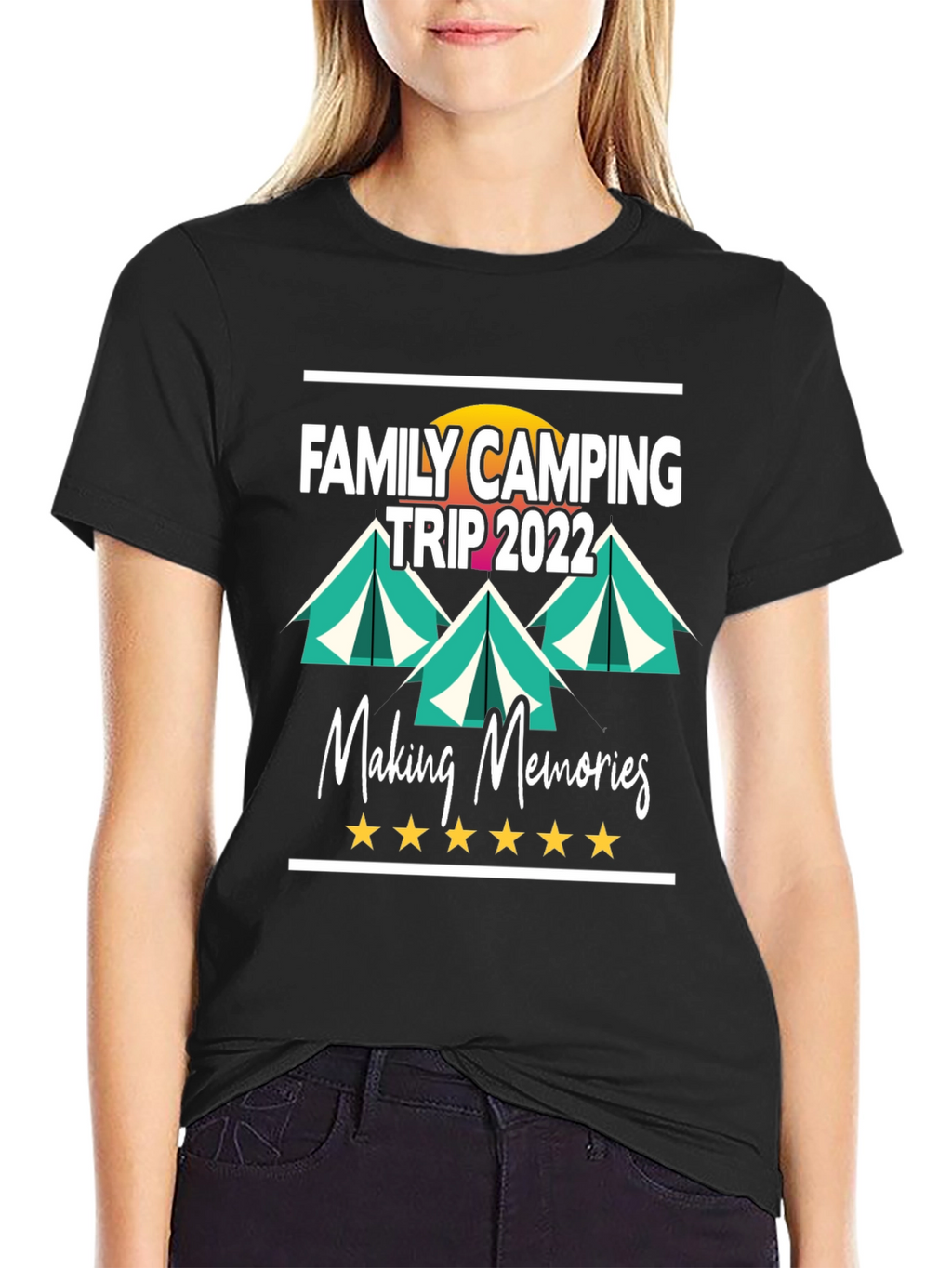 Family Camping Trip 2022 T-Shirt