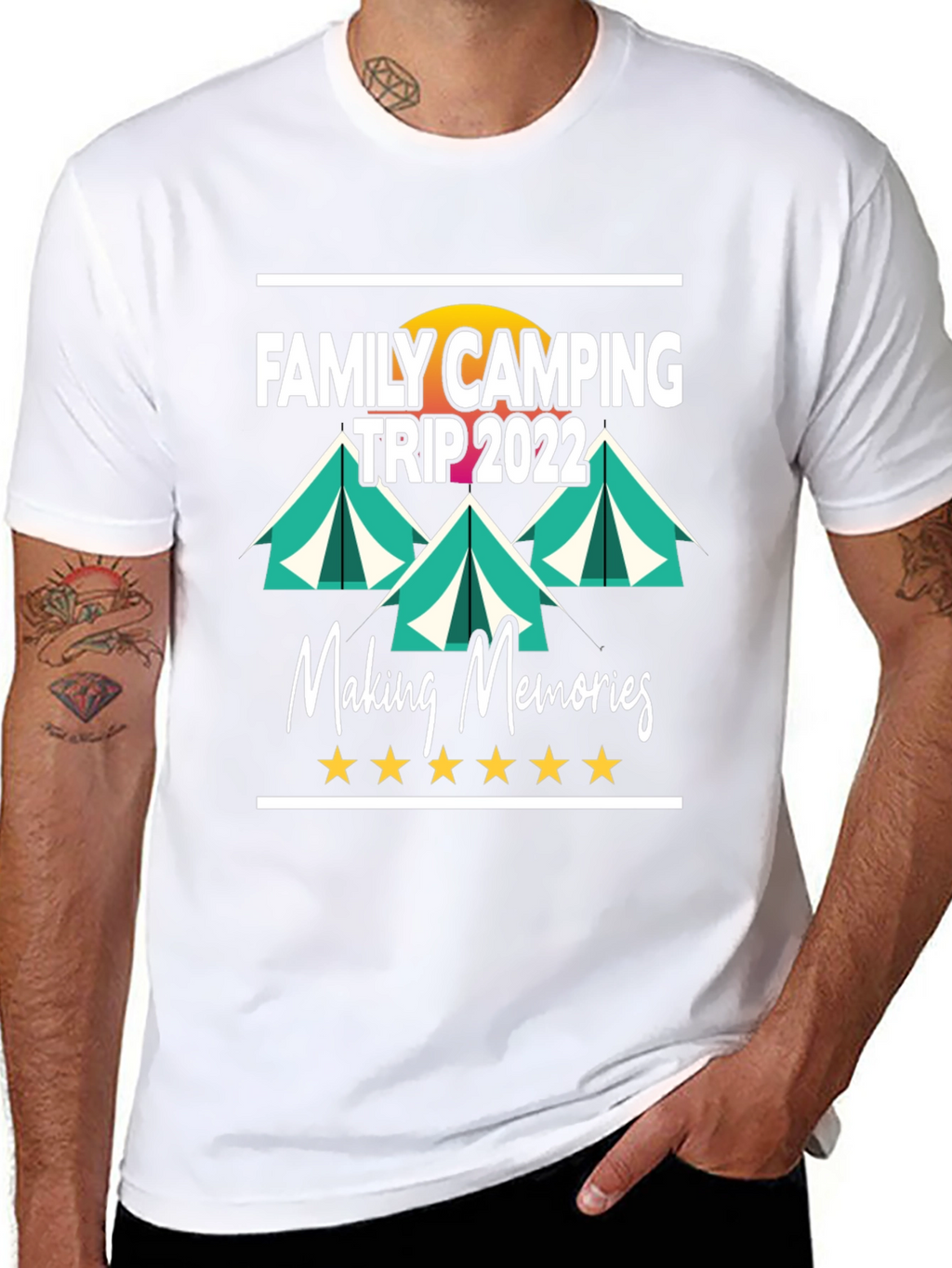Family Camping Trip 2022 T-Shirt