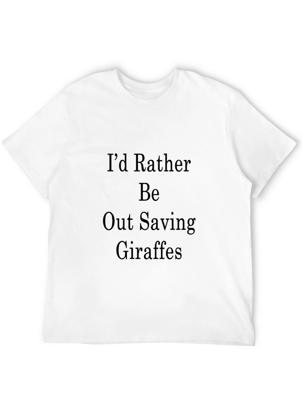 Save Giraffes Graphic Tee