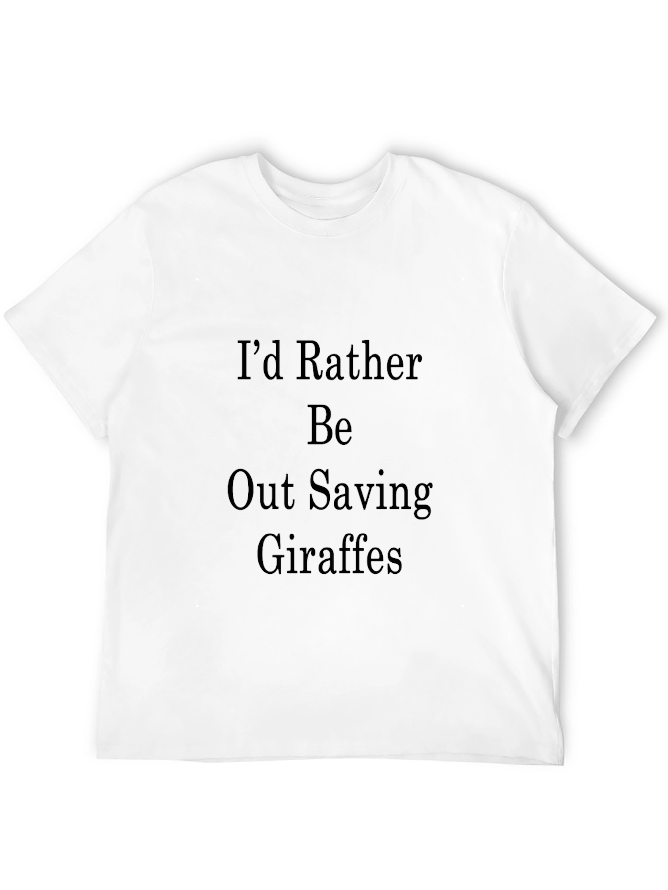 Save Giraffes Graphic Tee