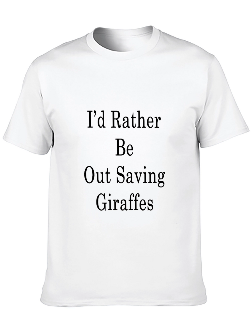 Save Giraffes Graphic Tee